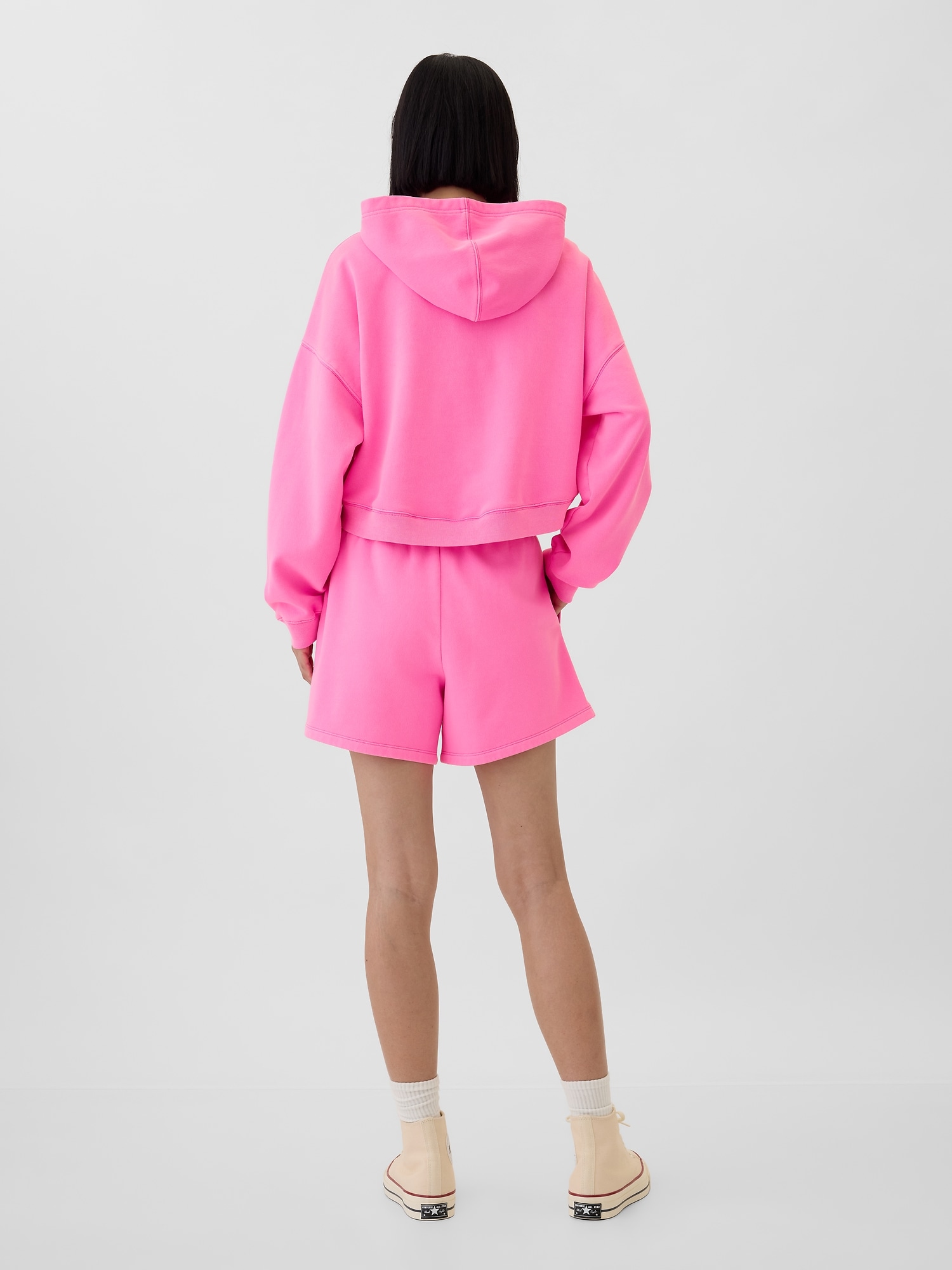 GAP Crop sweatshirt with logo - Women's