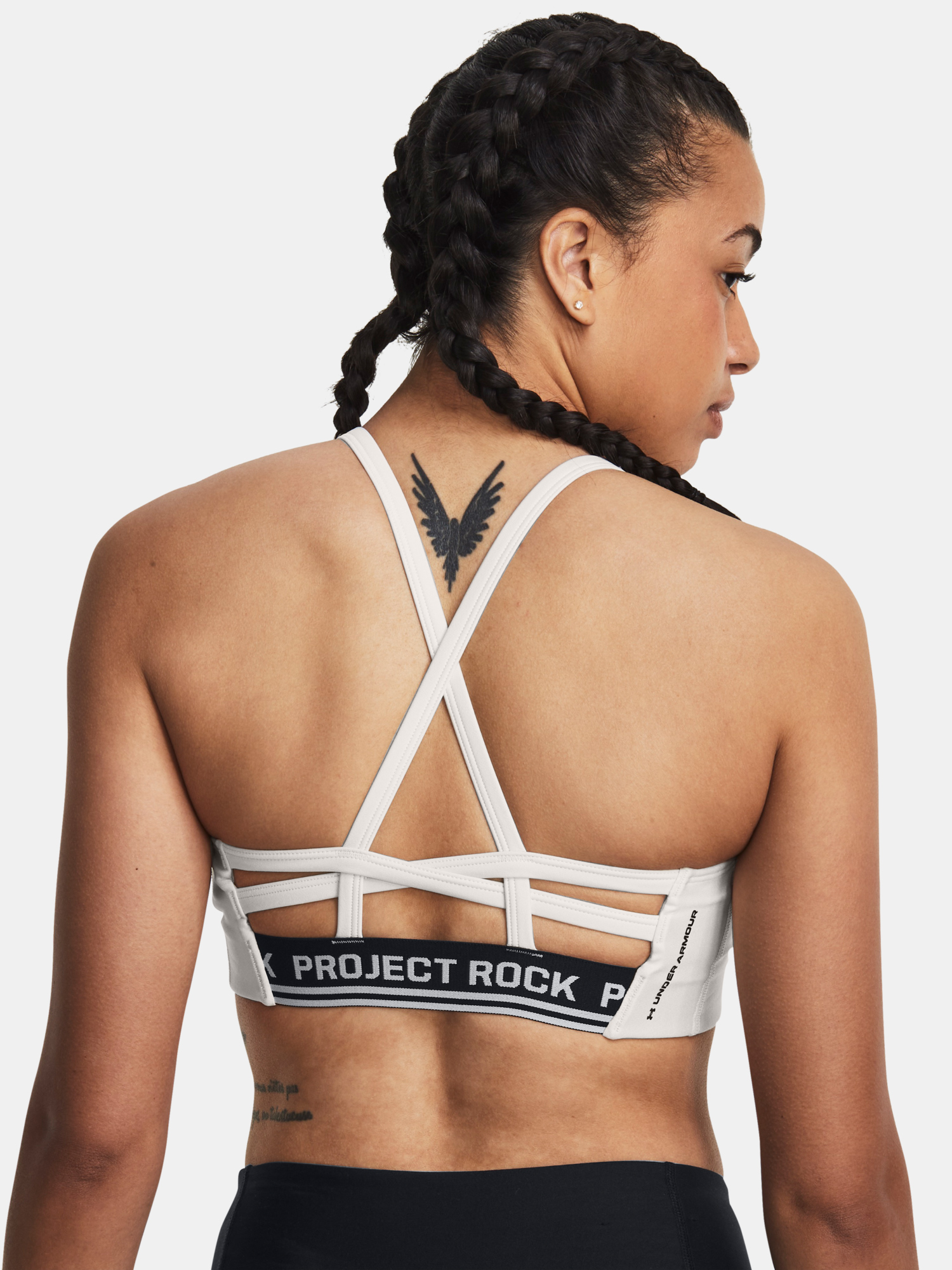 Under Armour Bra Pjt Rck All Train Crsbck Bra-GRN - Women&#039;s