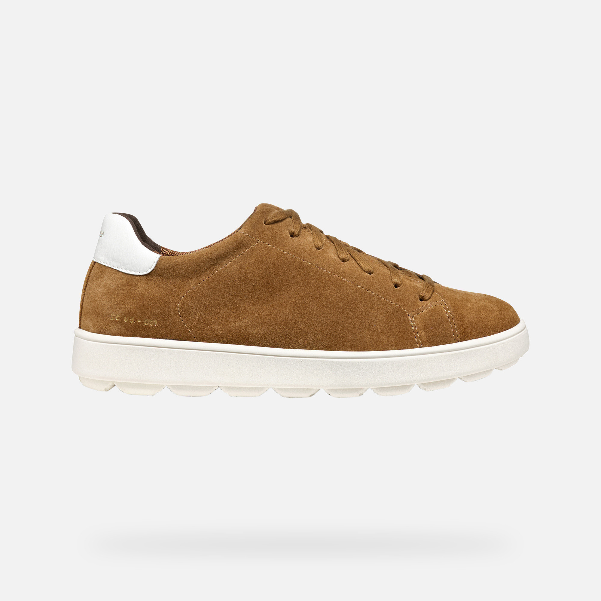 Light brown men's sneakers Geox Spherica ECUB-1 - Men