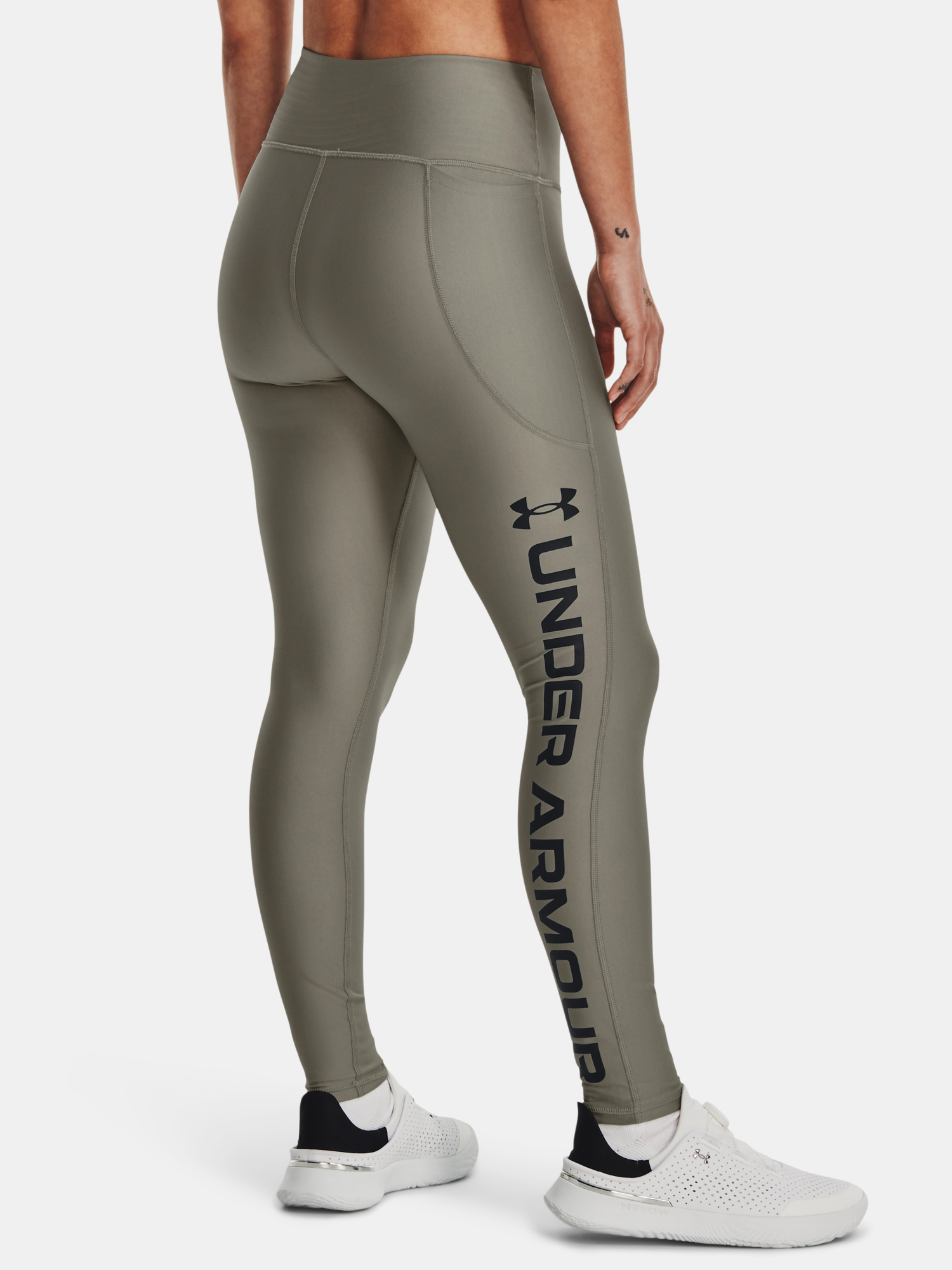Colanti pentru femei Under Armour - kaki