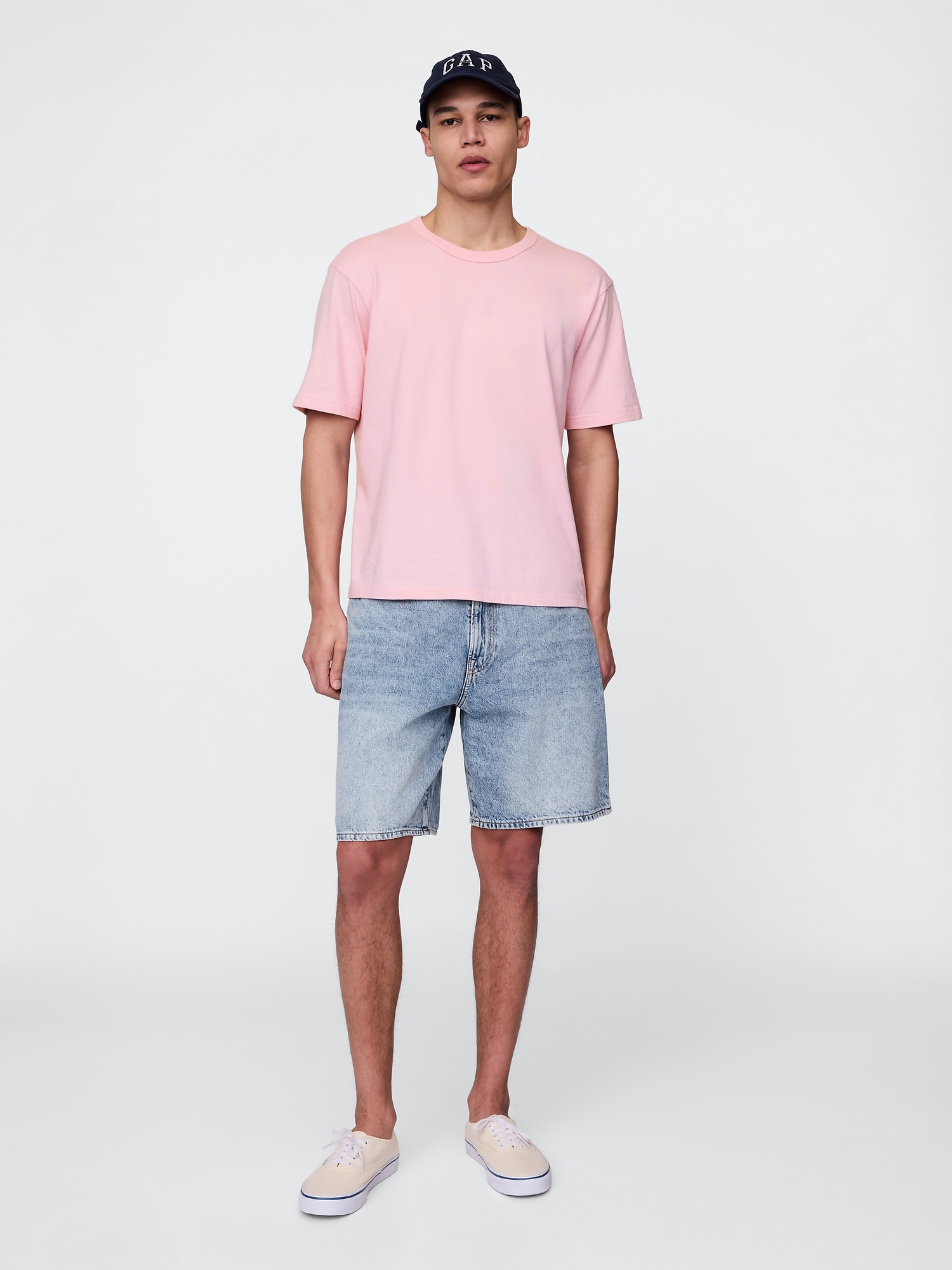 GAP Džínové kraťasy 90s Loose - Pánské