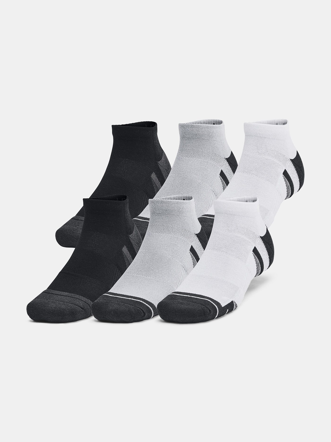 Unisex Socks Under Armour Unisex UA Perf Tech 6pk Low - unisex
