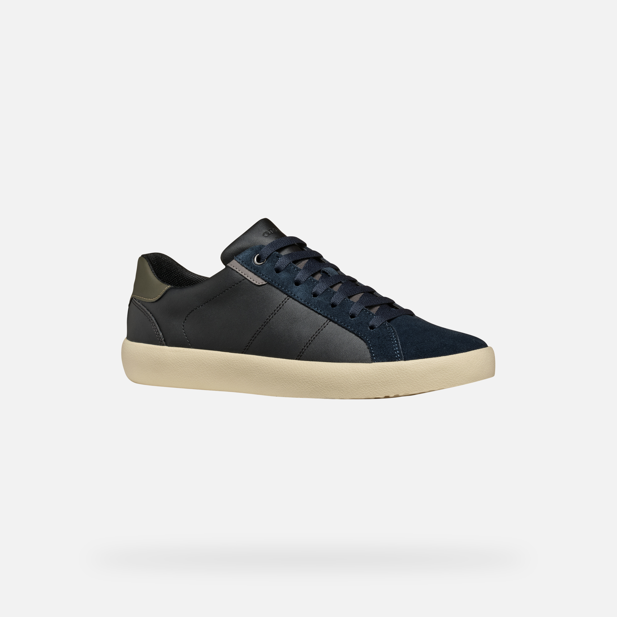 Black men's sneakers Geox Affile - Men's
