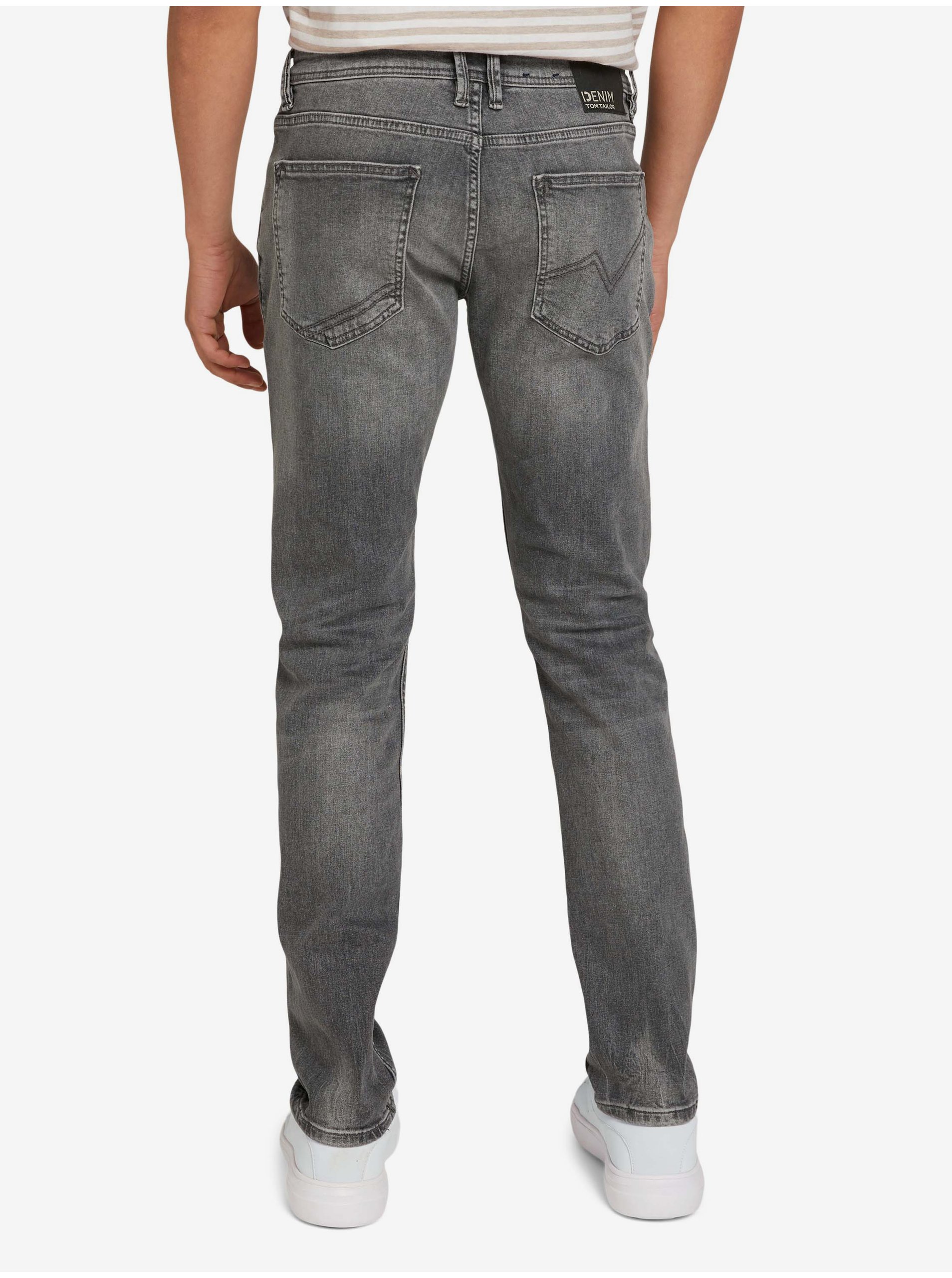 Grey Men&#039;s Slim Fit Jeans Tom Tailor Denim - Men&#039;s