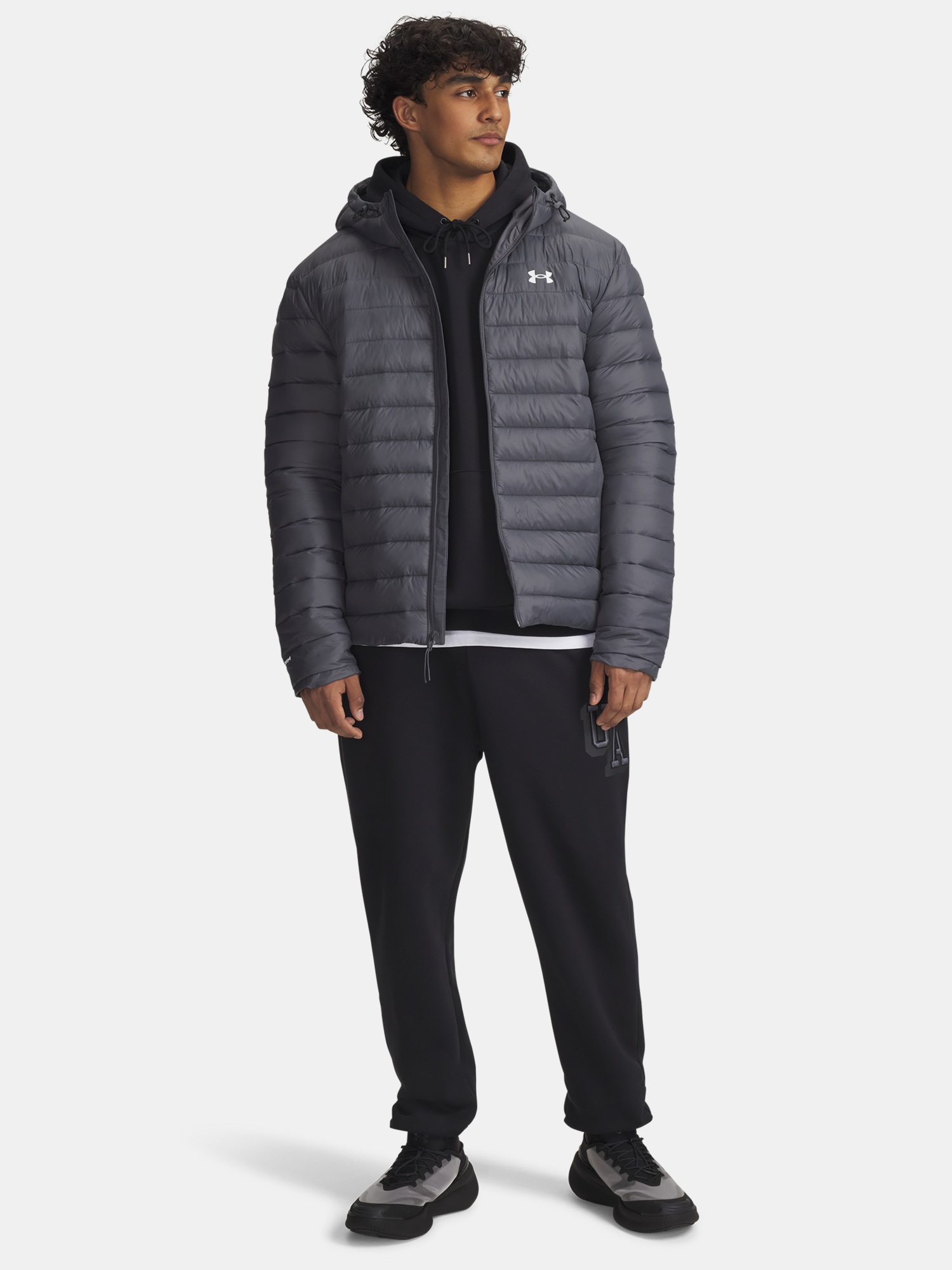 Men&#039;s Under Armour UA Sportswear Jacket Ins Jkt-GRY - Mens