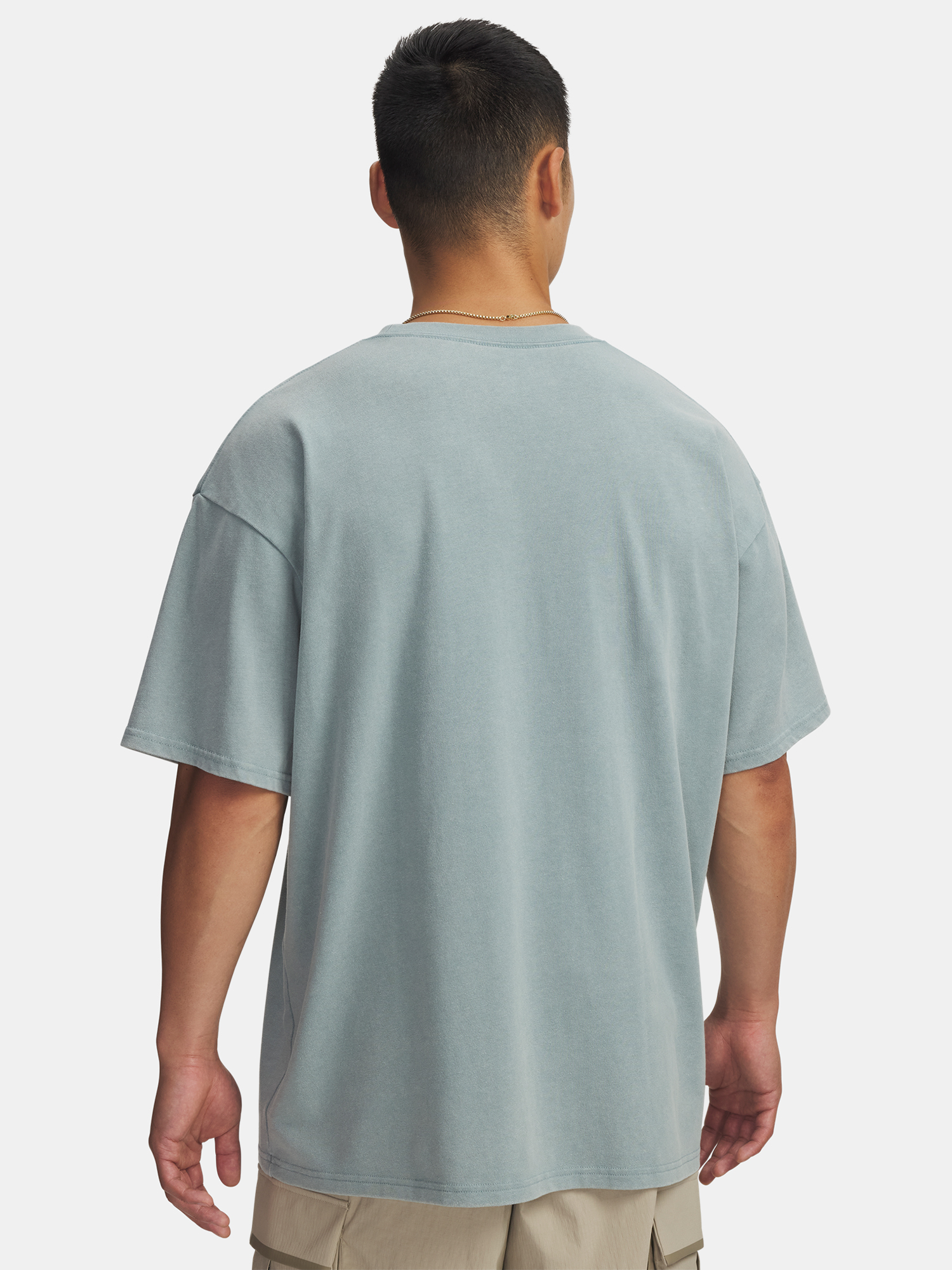 Men's Under Armour UA HWT ATHLETES OS SS-GRN - Men's T-Shirt