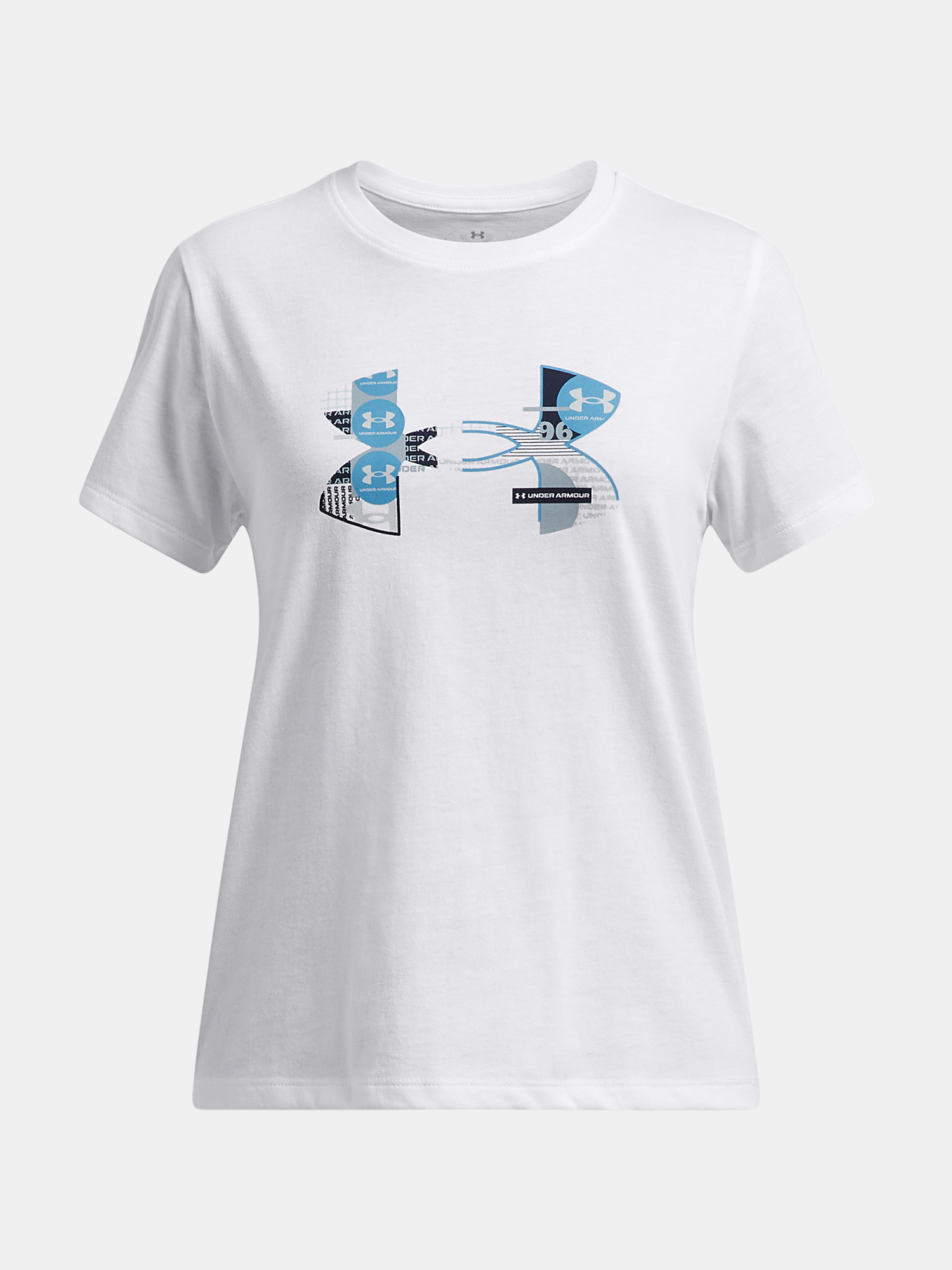 Girls T-shirt Under Armour UA Big Logo UA Fill SS - Girls