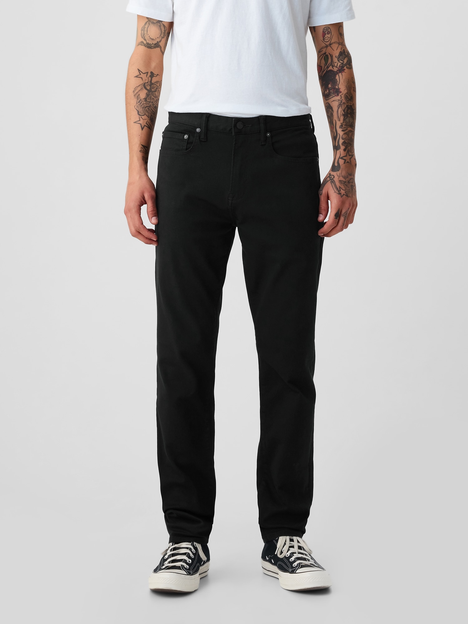 Slim fit pentru barbati GAP - negru