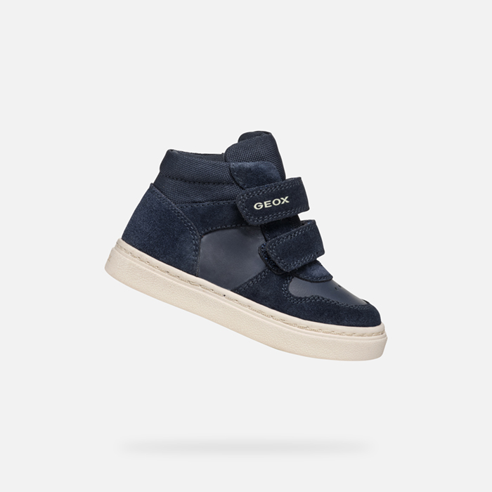 Dark blue boys sneakers Geox Nashik - Boys