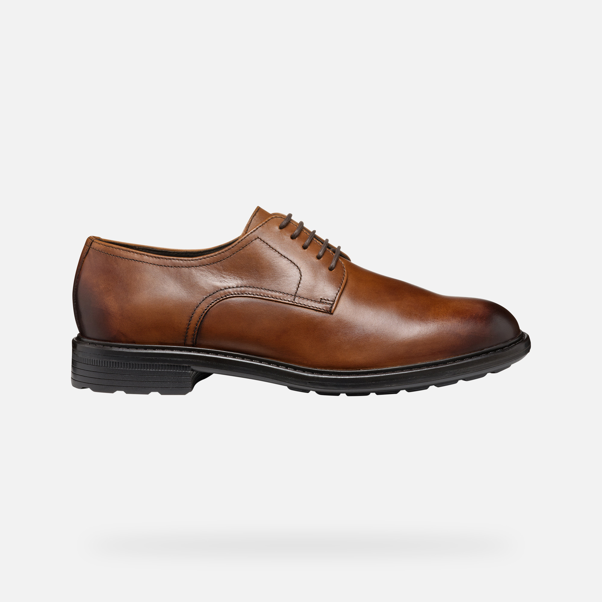 Brown men's formal shoes Geox Walk Pleasure - Men