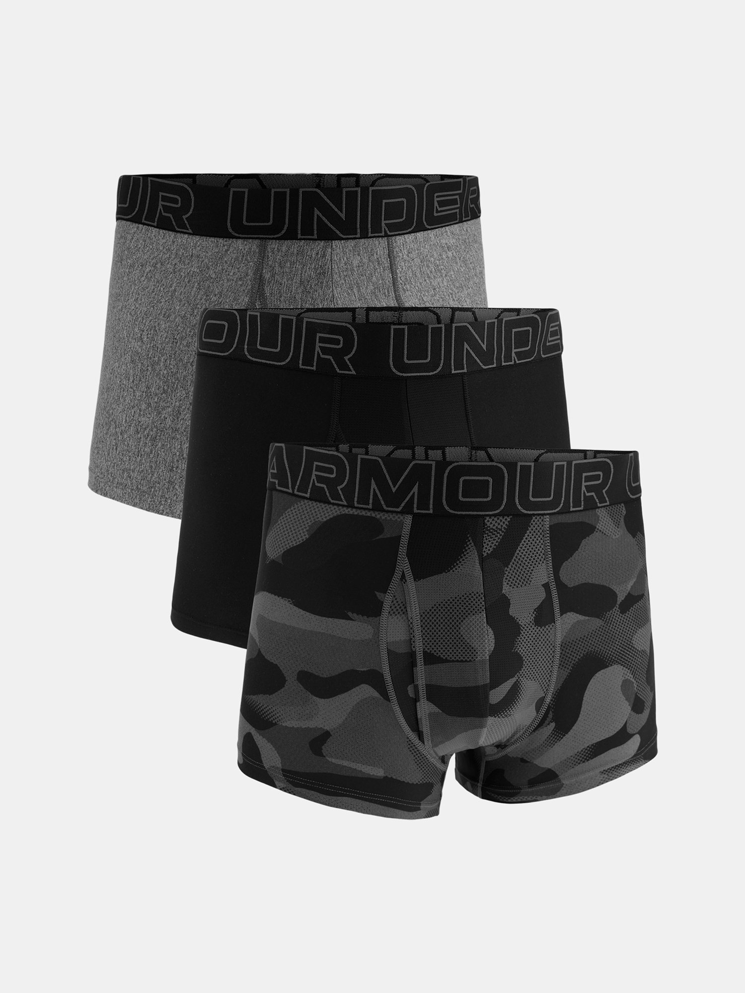 Under Armour Pánské boxerky M UA Perf Tech Nov 3in - 3pk - Pánské