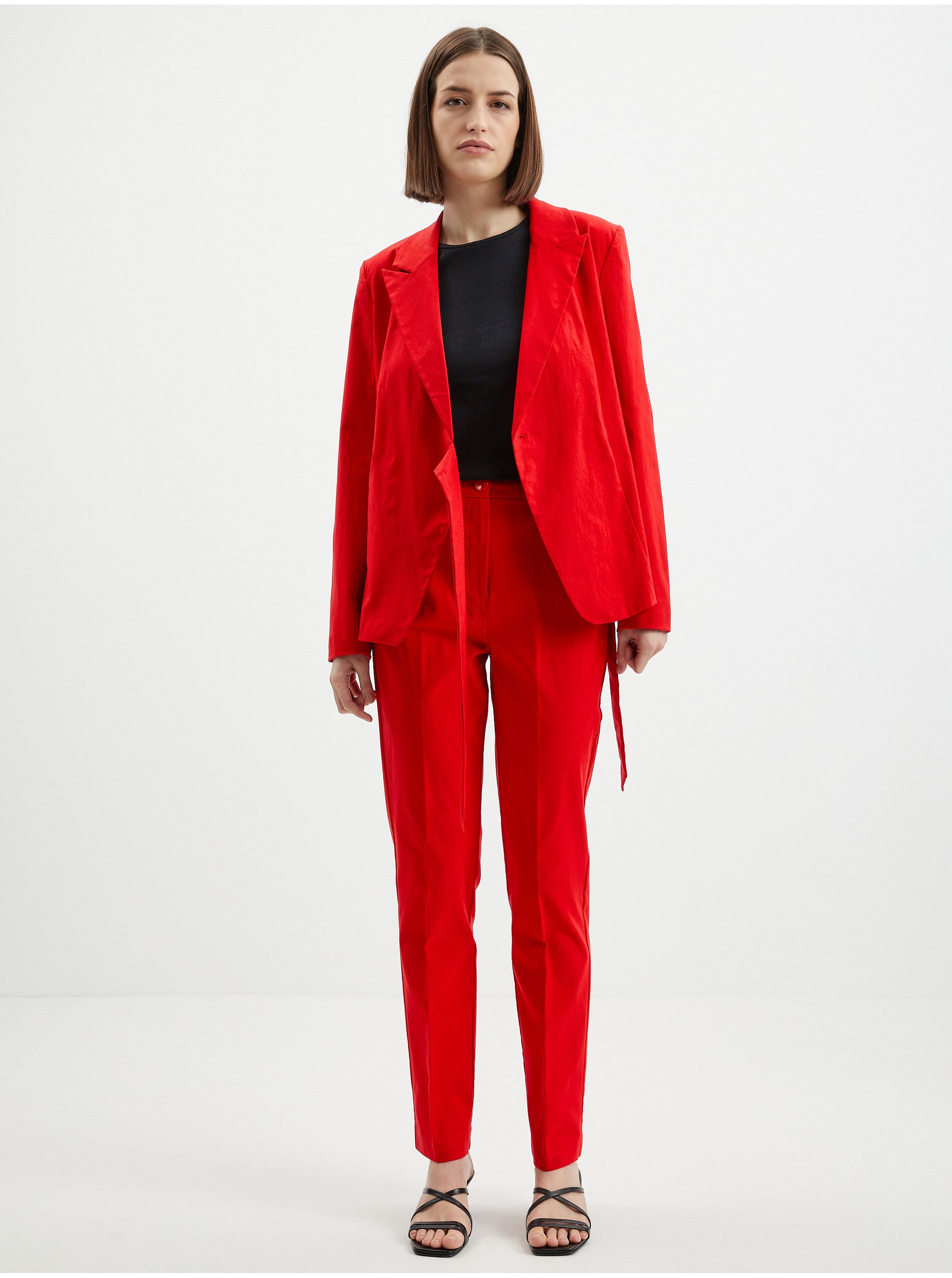 Sacouri si blazere pentru femei ORSAY - rosu