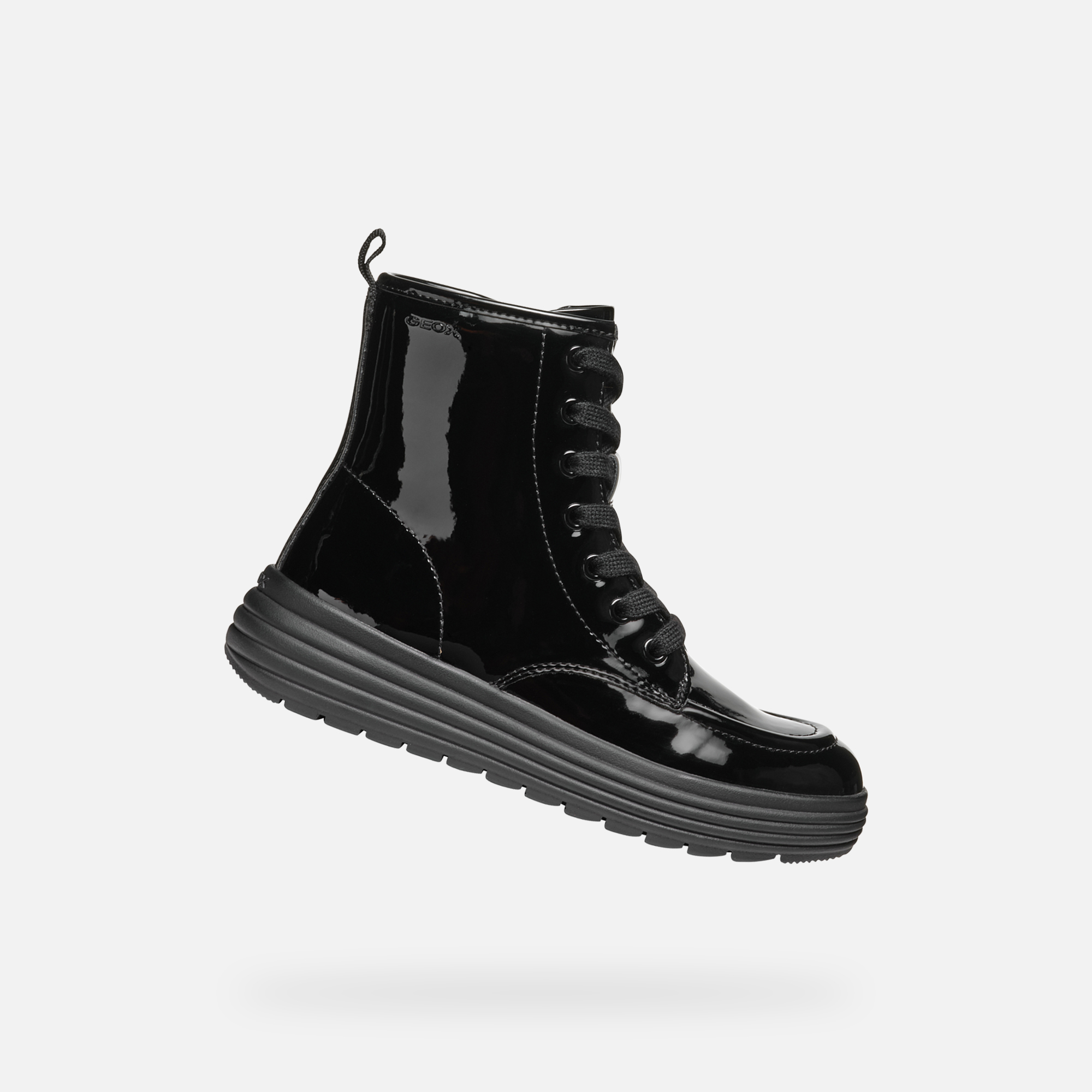 Black Girls Ankle Boots Geox Phaolae - Girls