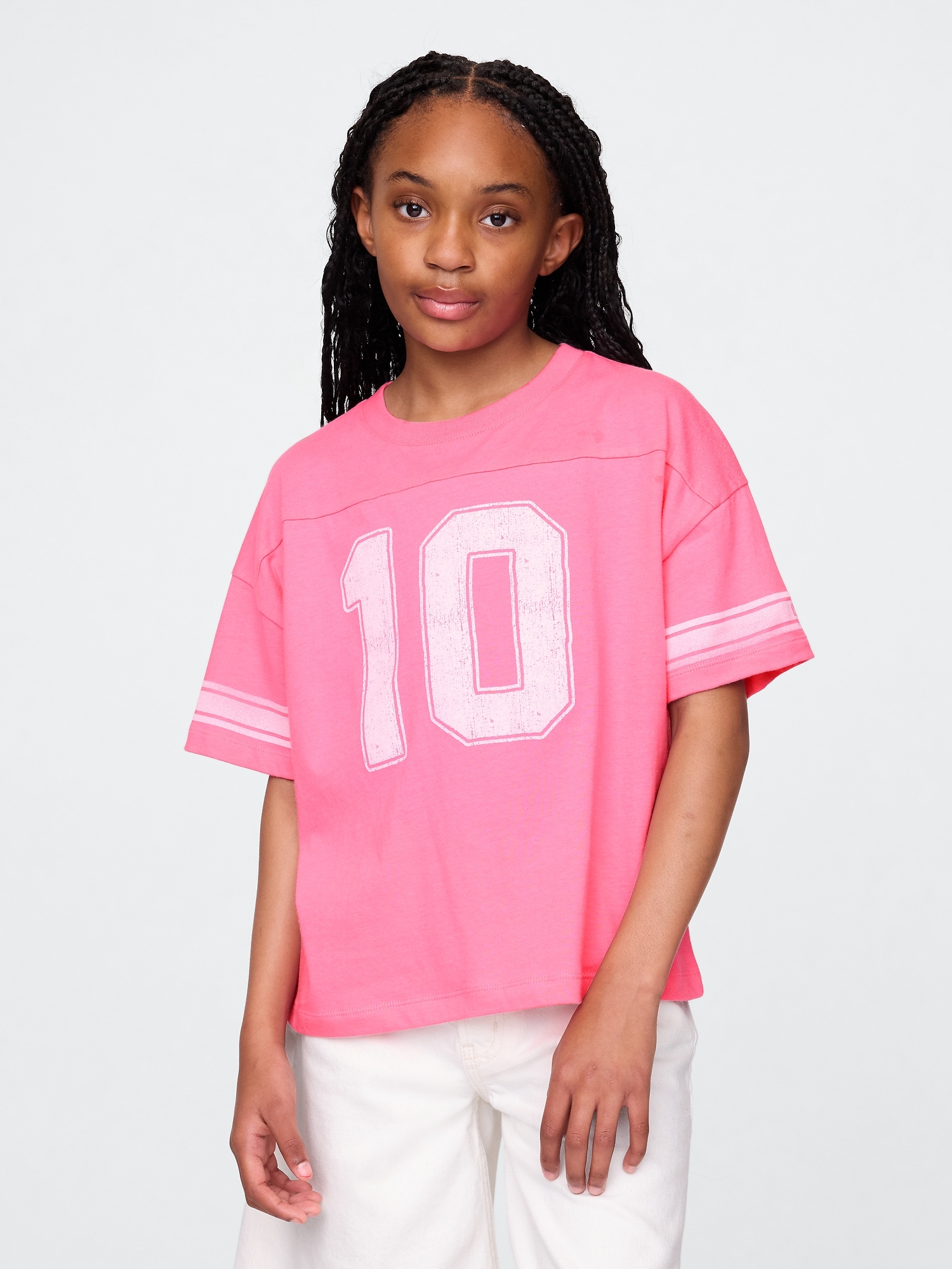GAP Childrens oversize T-shirt Varsity - Girls