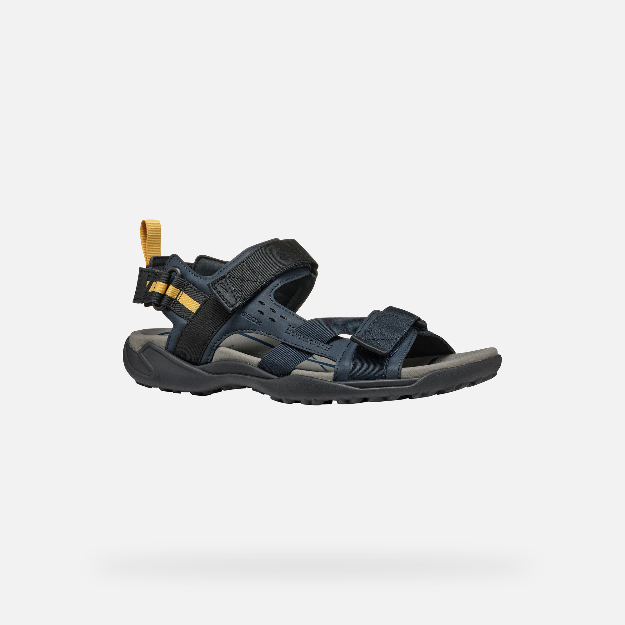 Dark blue men's sandals Geox Terreno + Grip - Men