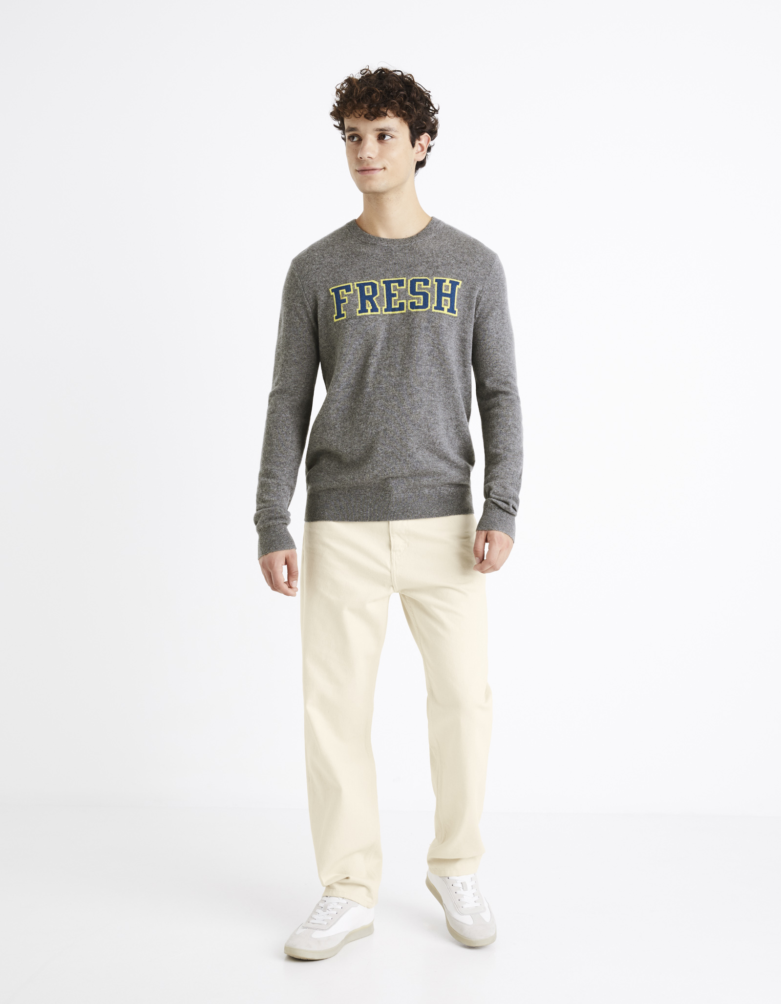 Pulovere pentru barbati Celio - gri