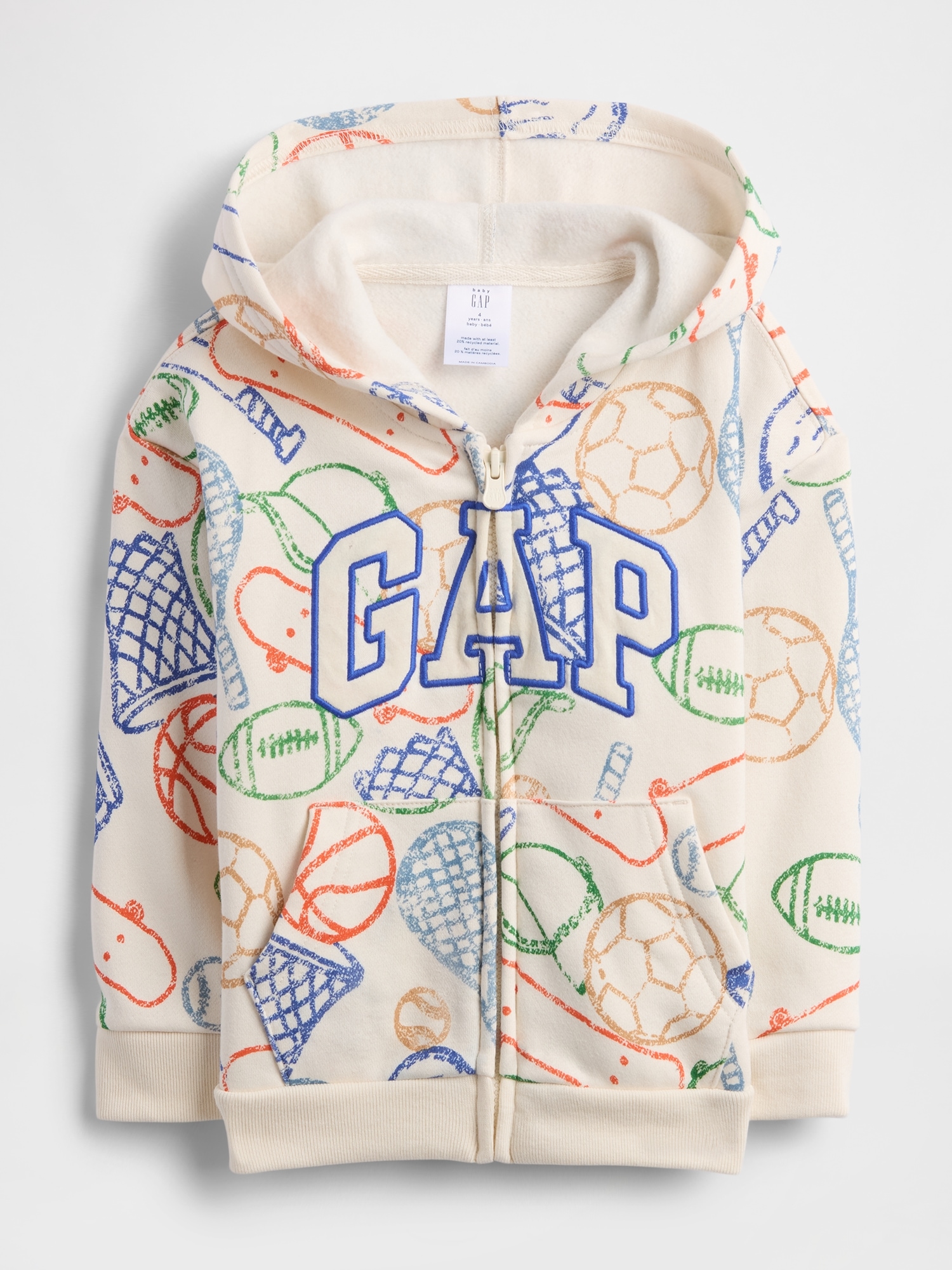 GAP Baby sweatshirt with logo - Boys
