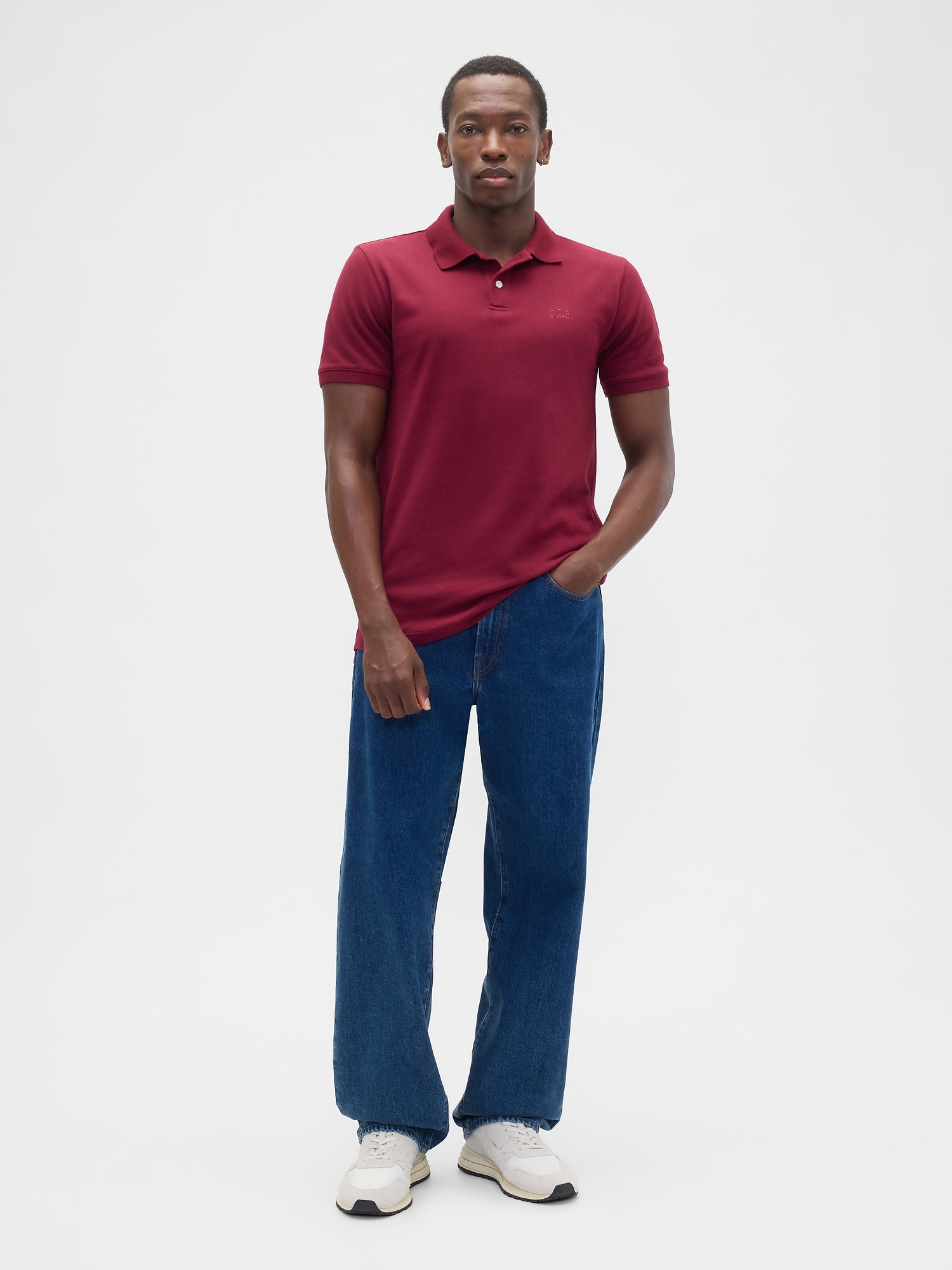 Tricou polo GAP Piqué pentru bărbați