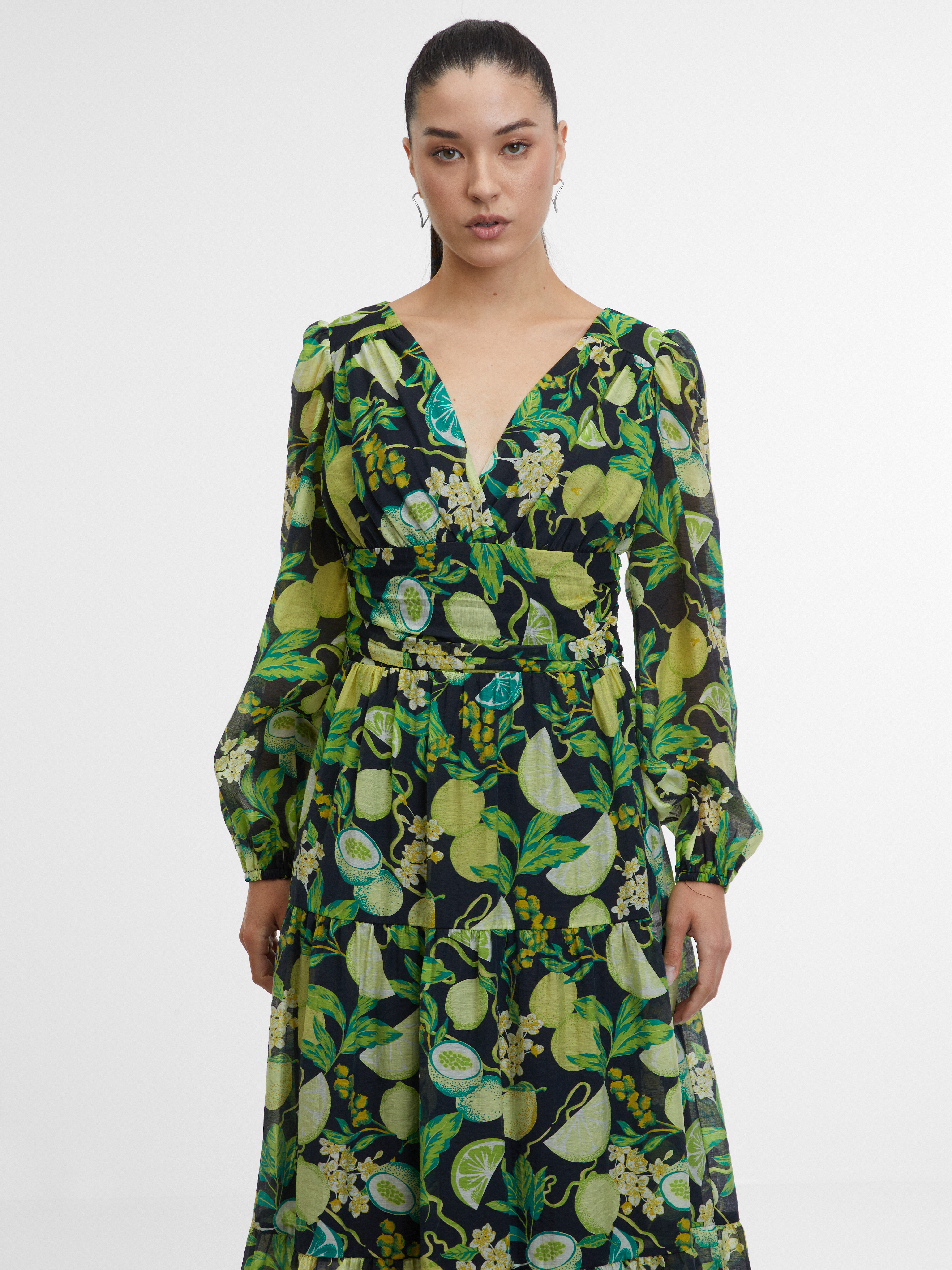 Marimi curvy pentru femei ORSAY - verde, galben