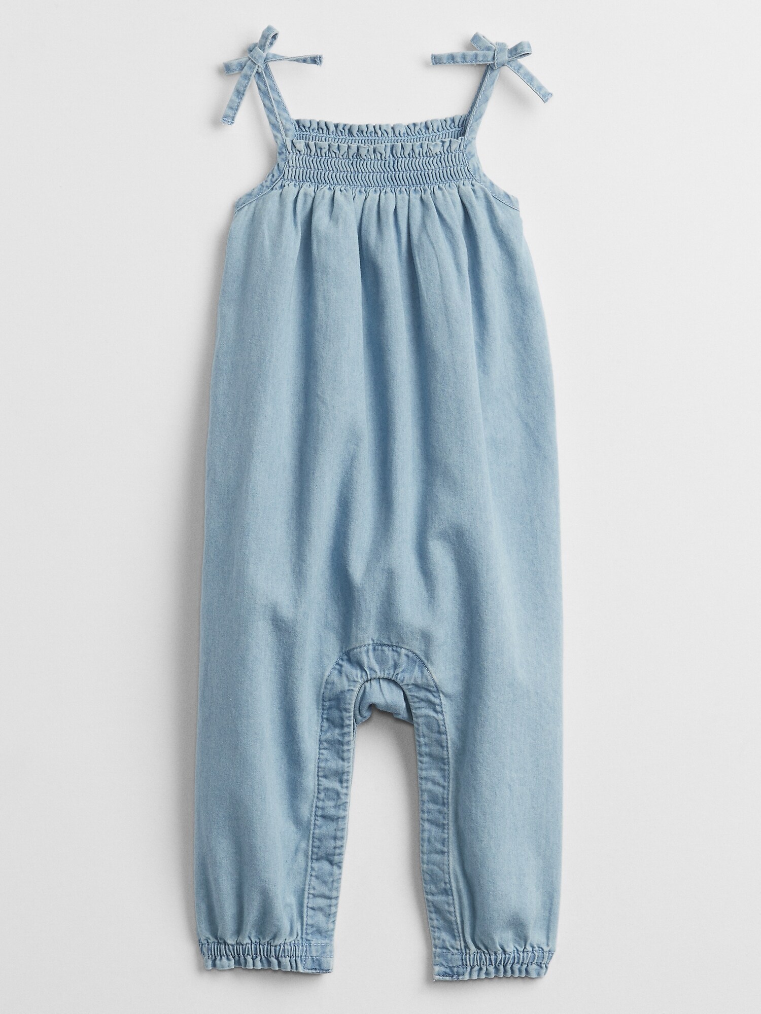 GAP Baby Overall Denim Jumpsuit - Girls