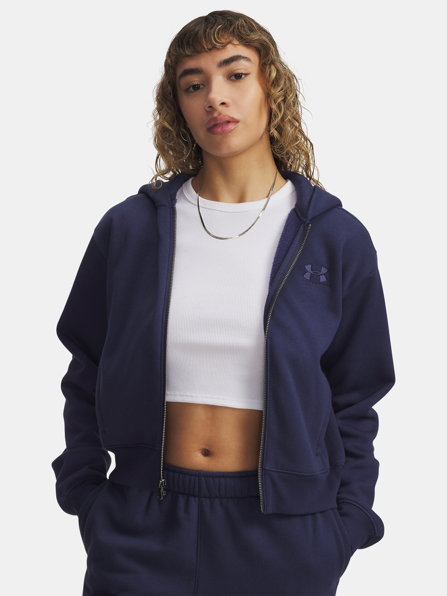 Under Armour UA Icon Vida FZ-BLU Women's Sweatshirt - Women's