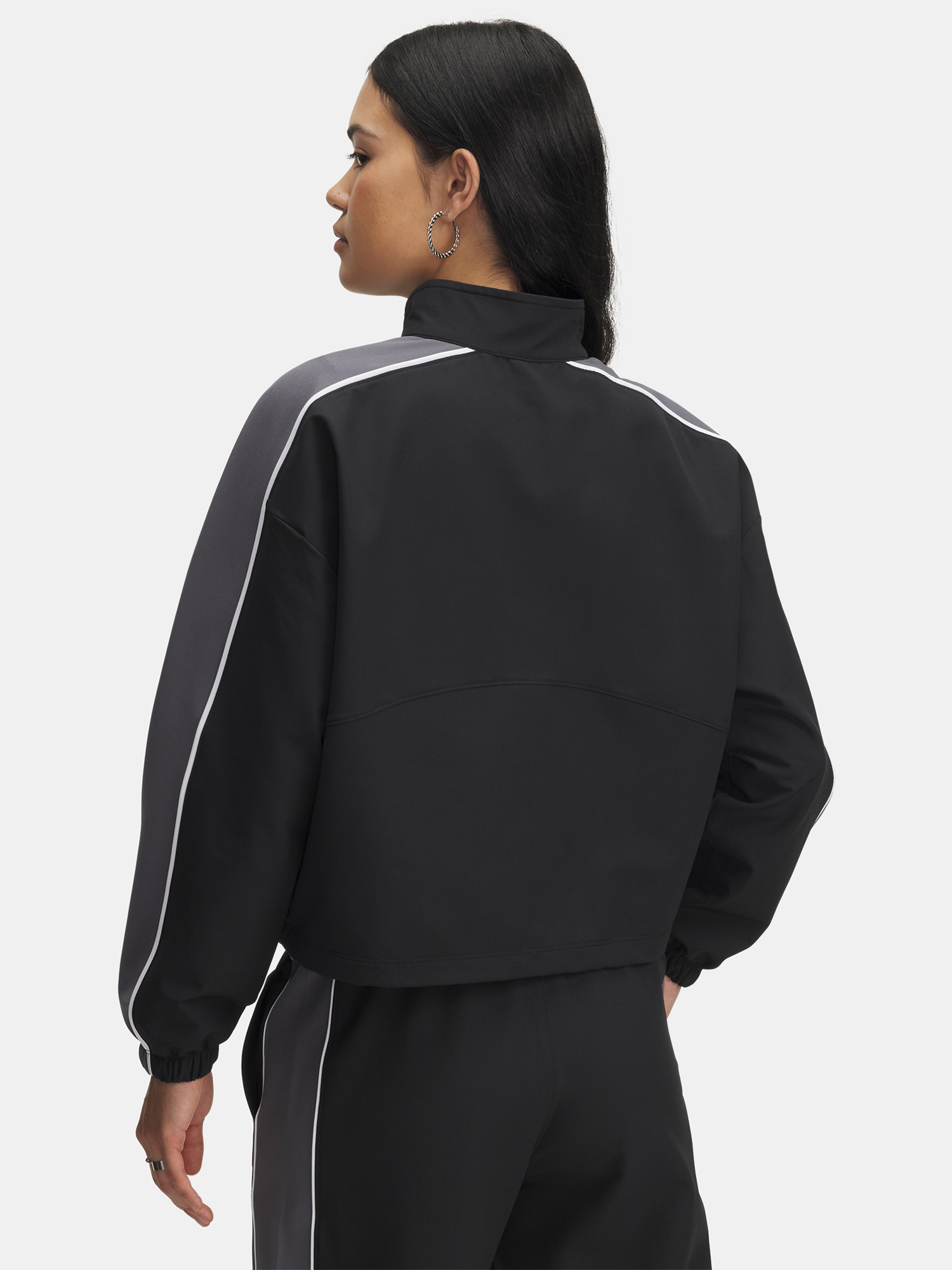 Under Armour UA Rival Swoven Jacket-BLK - Ladies