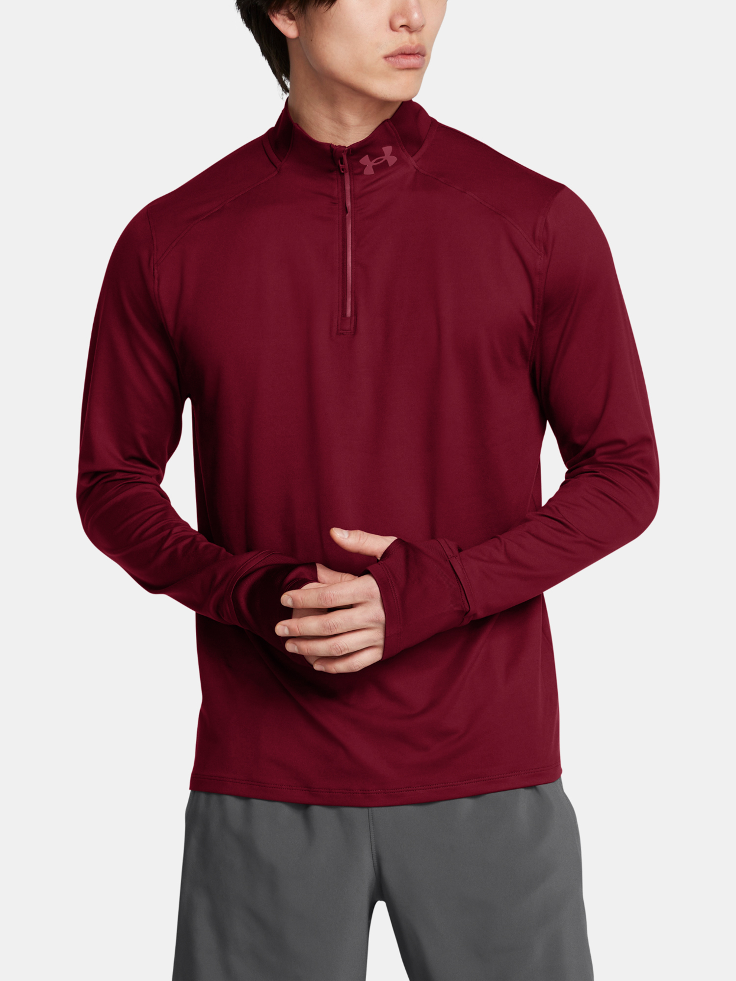Under Armour Men's T-shirt UA LAUNCH PRO 1/4 ZIP - Men