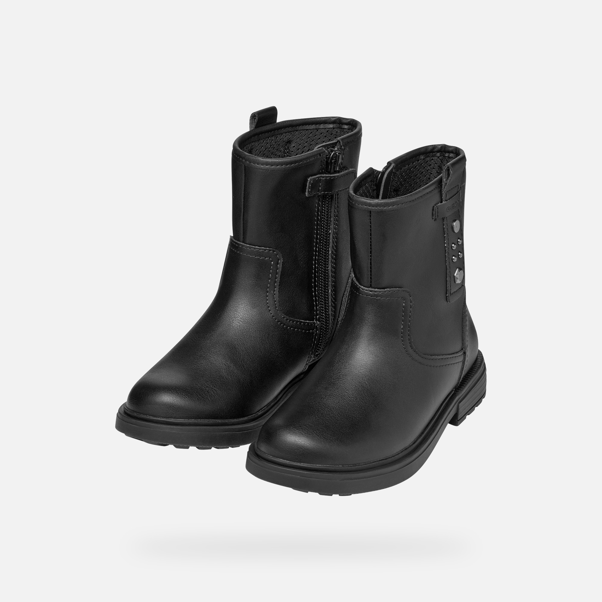 Черни момичешки боти Geox Eclair Girl