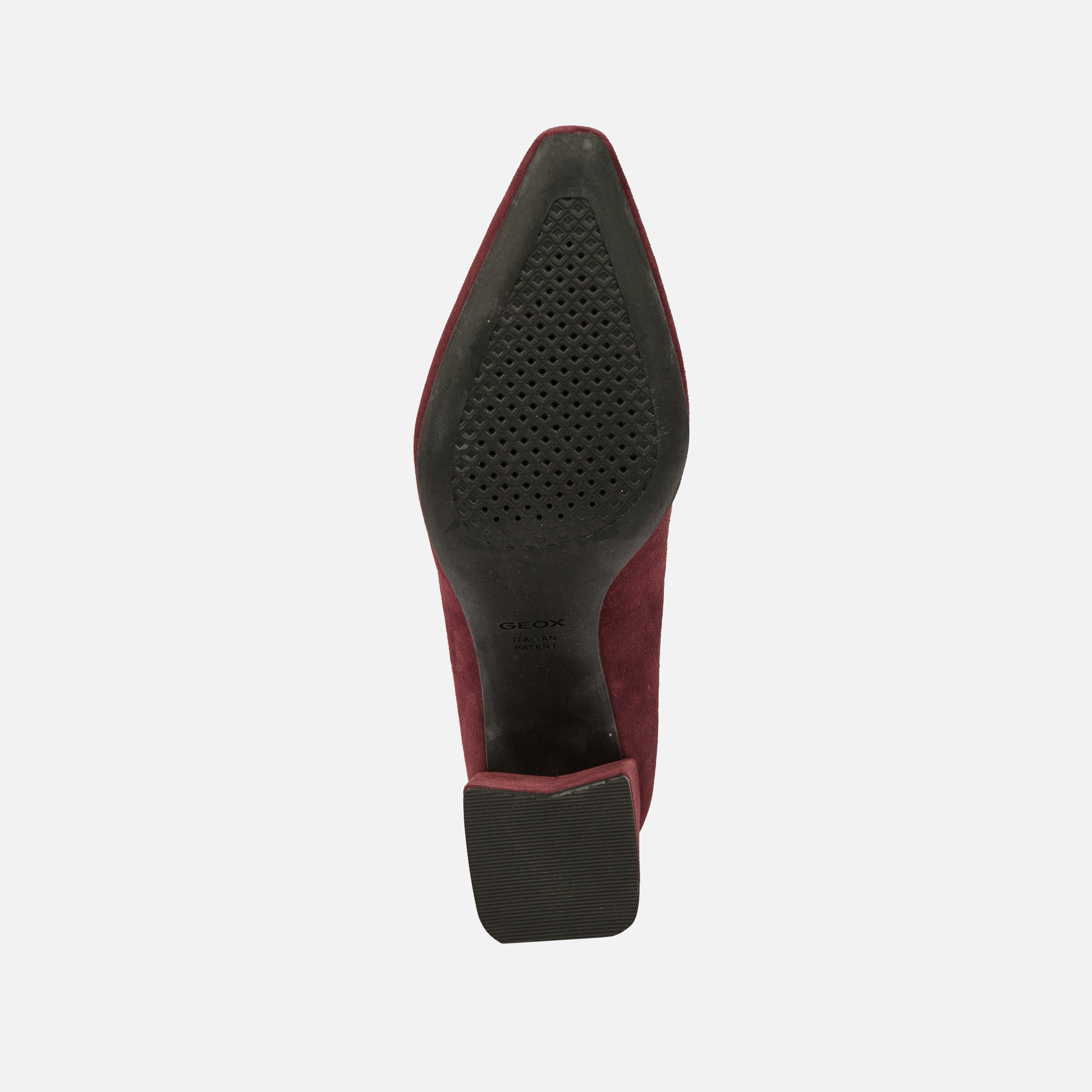 Burgundy women's pumps Geox Giselda - Women's