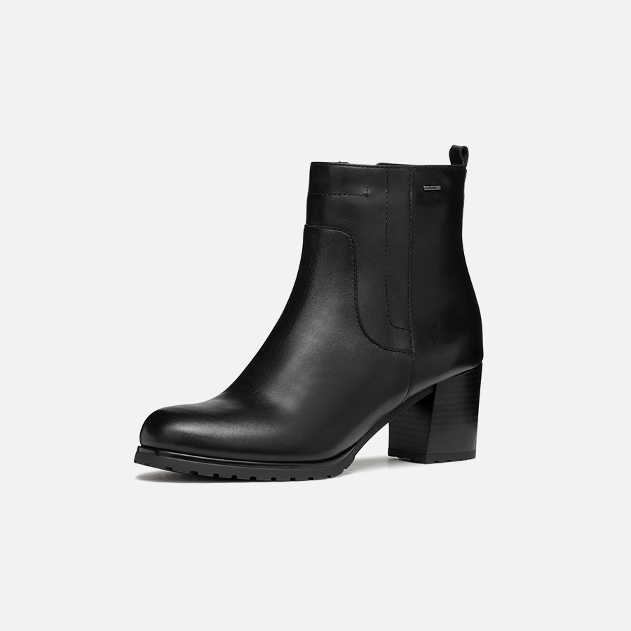 Black women's ankle shoes Geox New Lise Abx - Women's