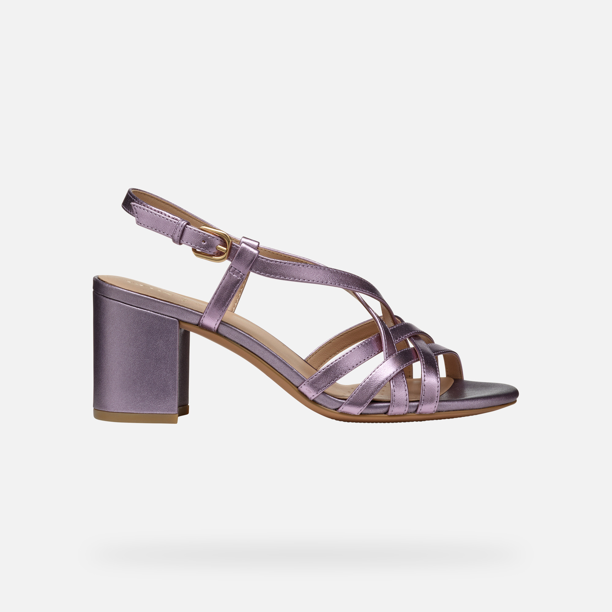 Purple women's sandals Geox Virnilisa 65 S - Women's