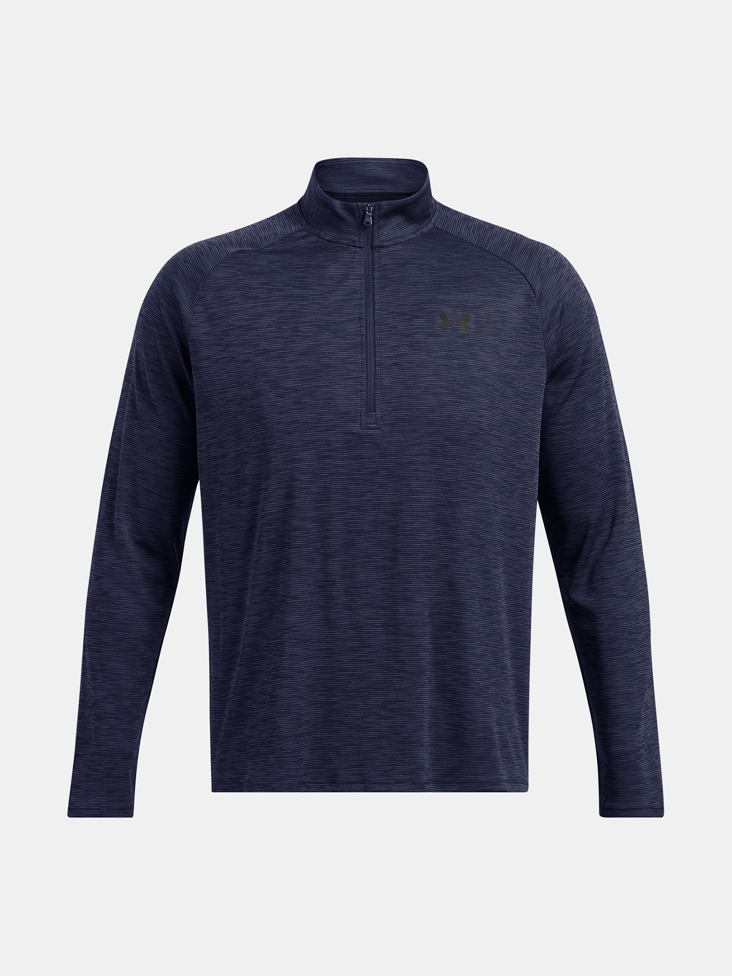 Men's Under Armour UA Tech Textured 1/2 Zip-BLU T-Shirt - Men's