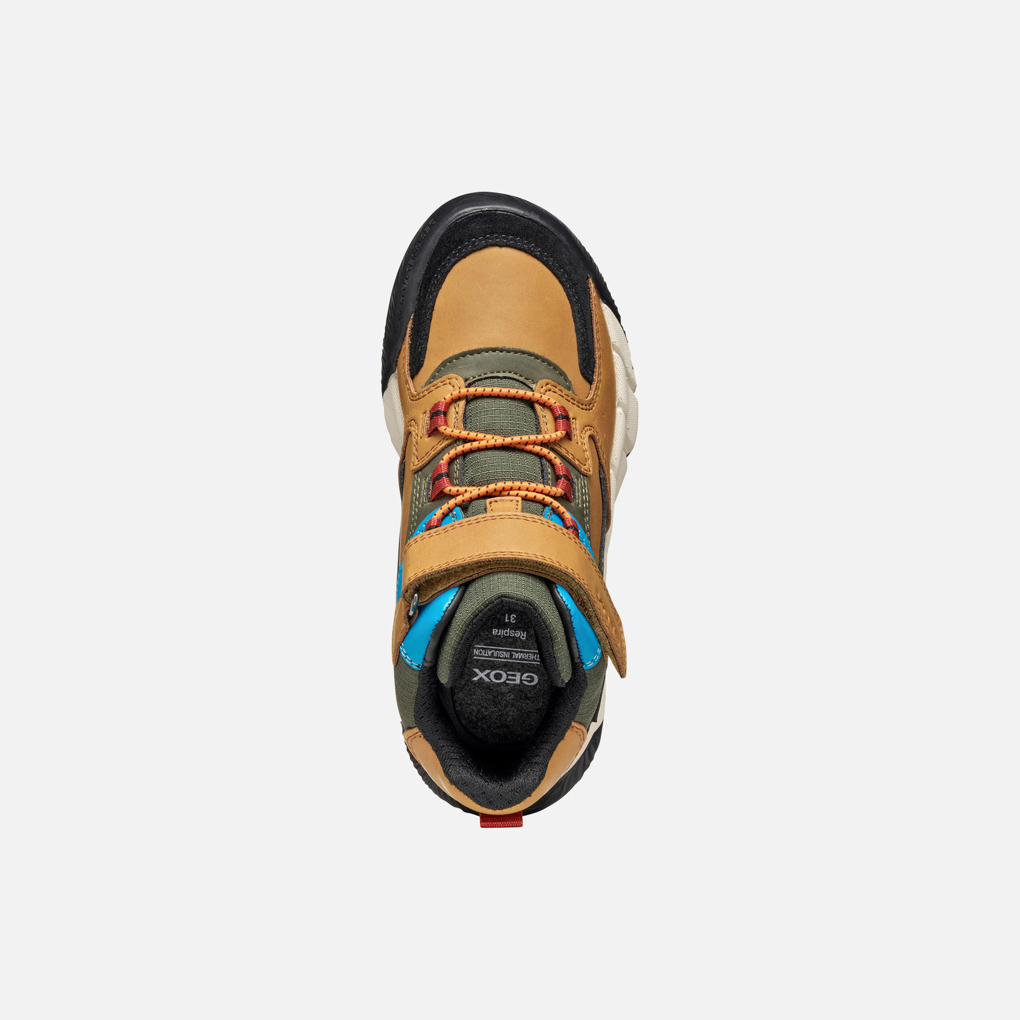 Light Brown Boys' Ankle Boots Geox Flexyper PRO - Boys