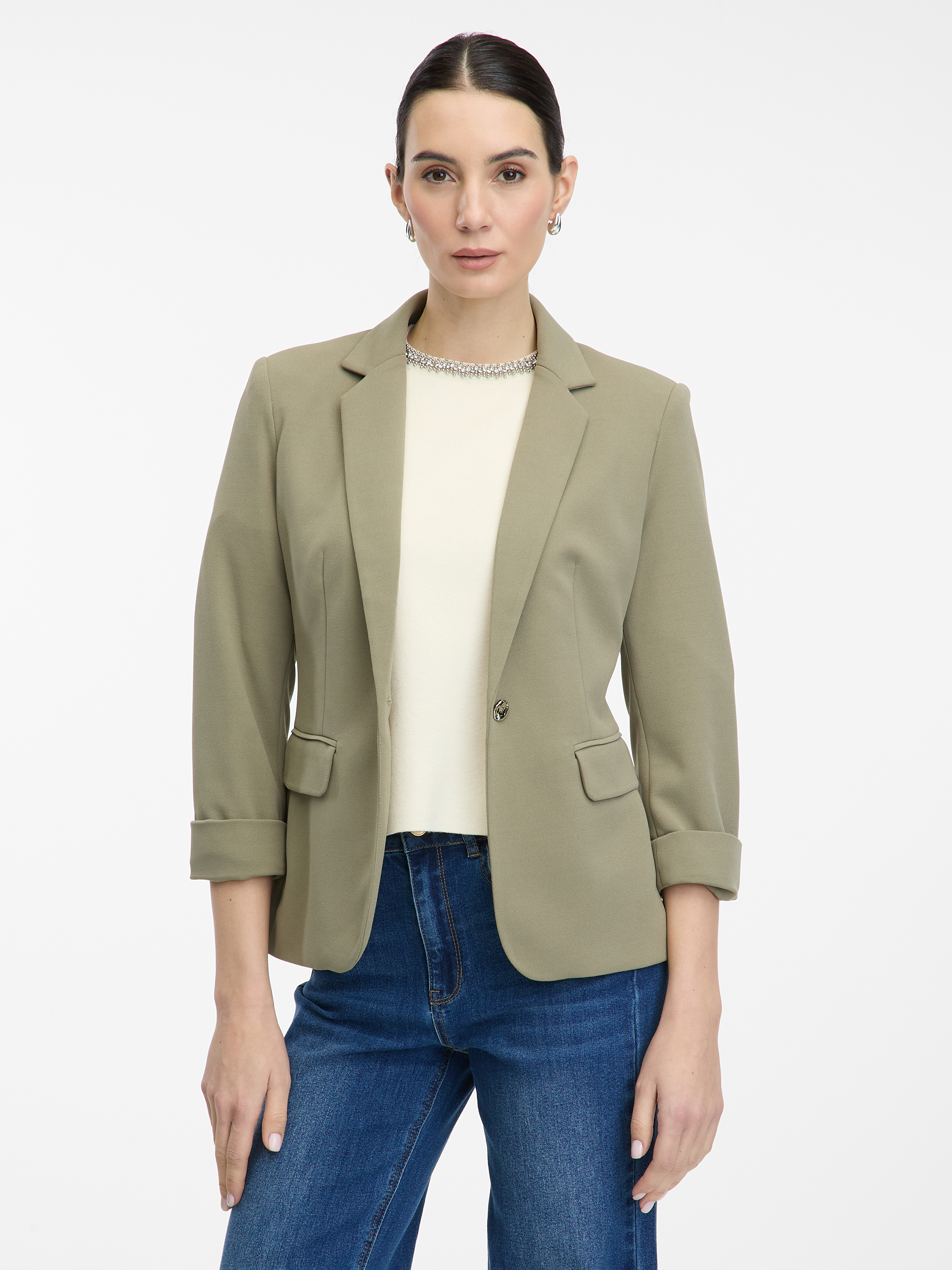 Khaki women&#039;s blazer ORSAY - Women&#039;s