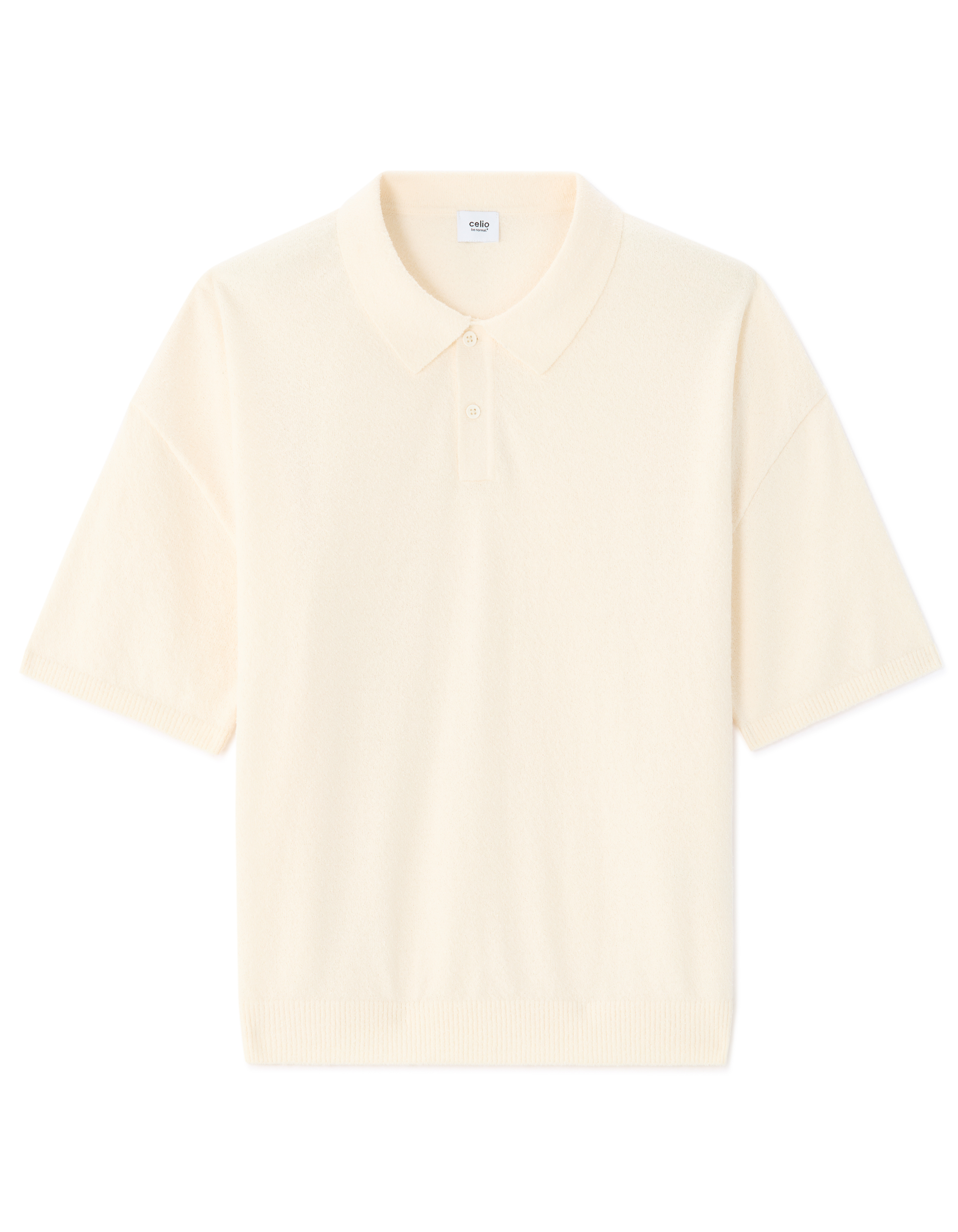 Поло риза Celio Nebouclet кремава