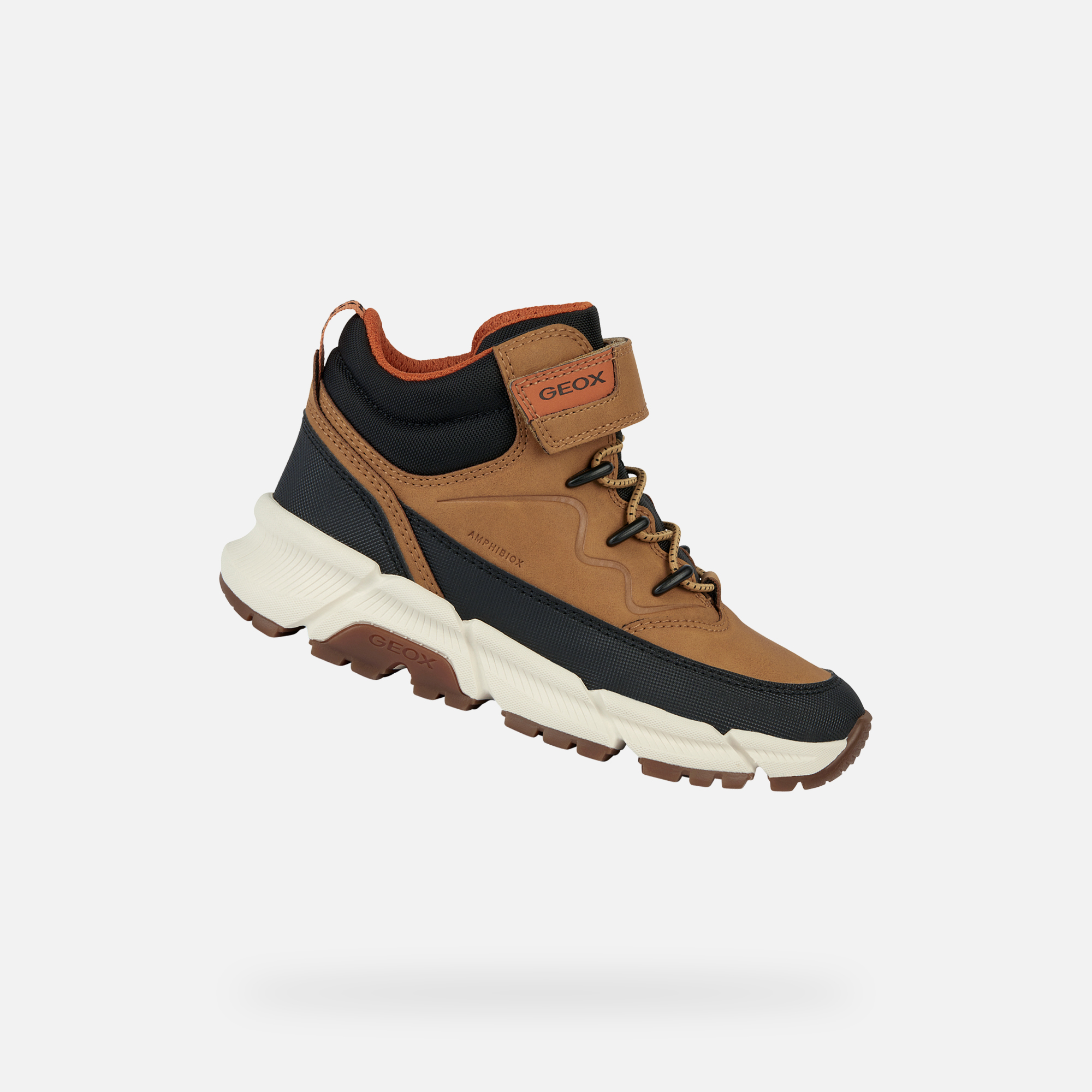 Dětské celoroční boty Geox J36LCG 0MEFU C2G9B Velikost: 37