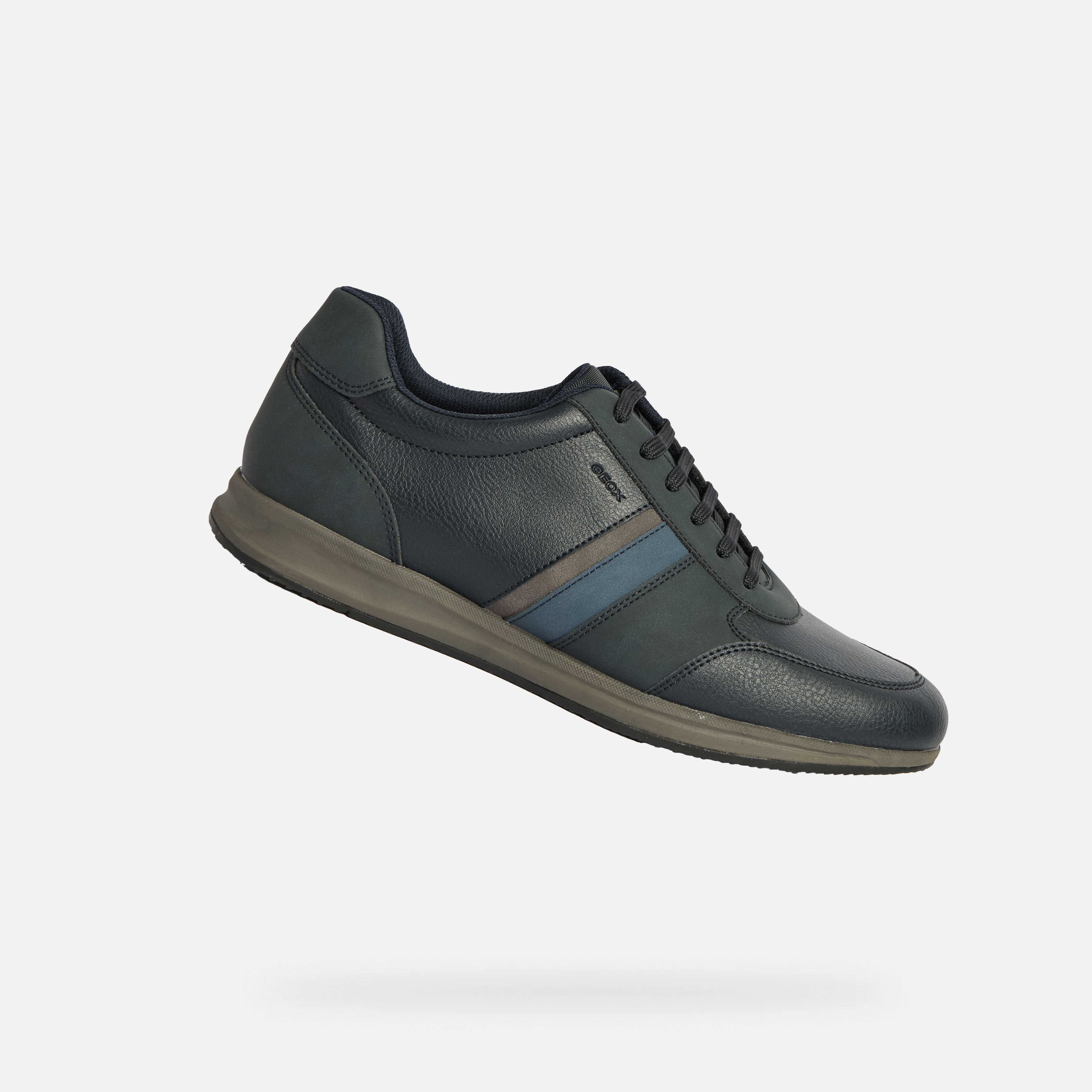 Dark blue mens sneakers Geox Avery - Mens