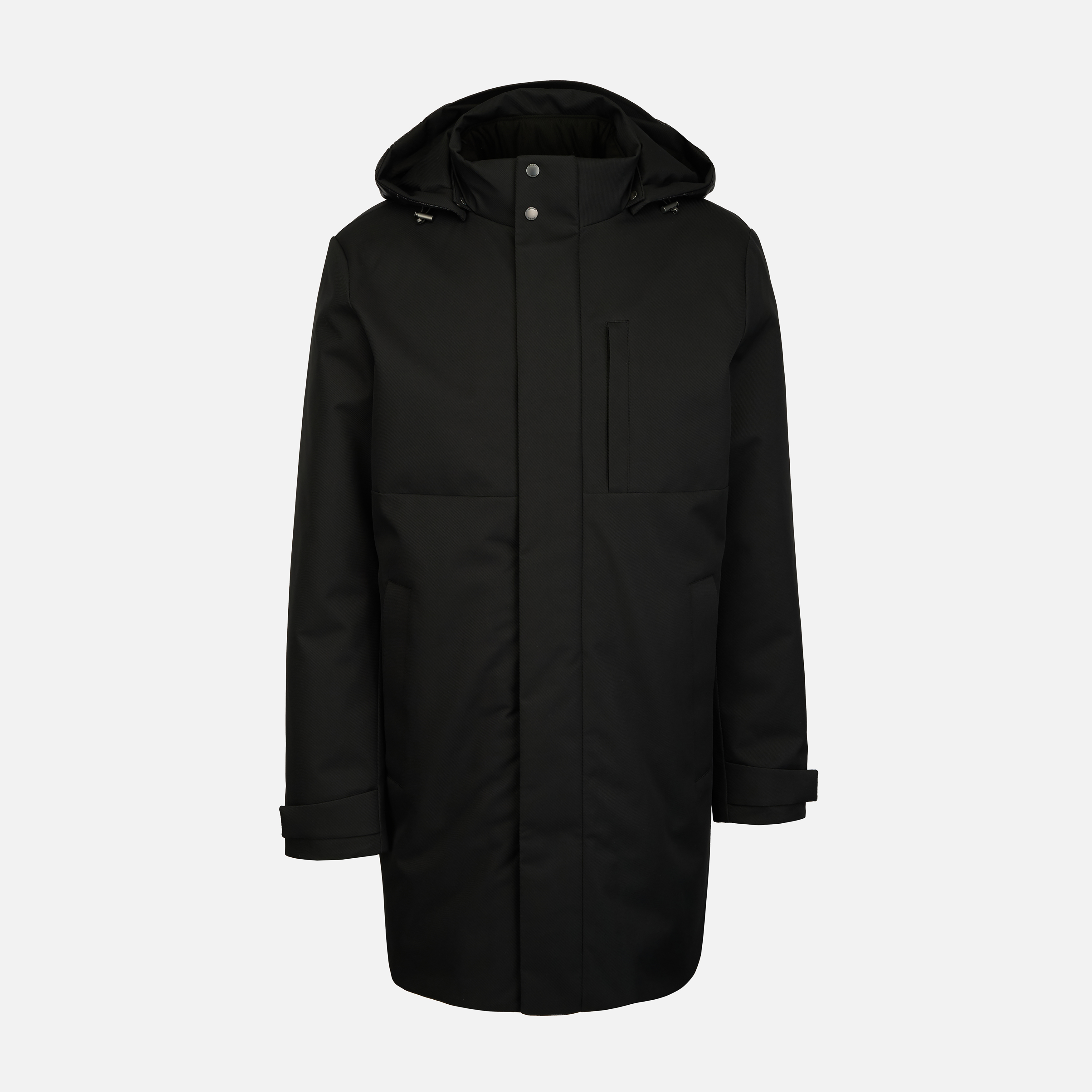 Мъжка черна парка Geox Aerantis