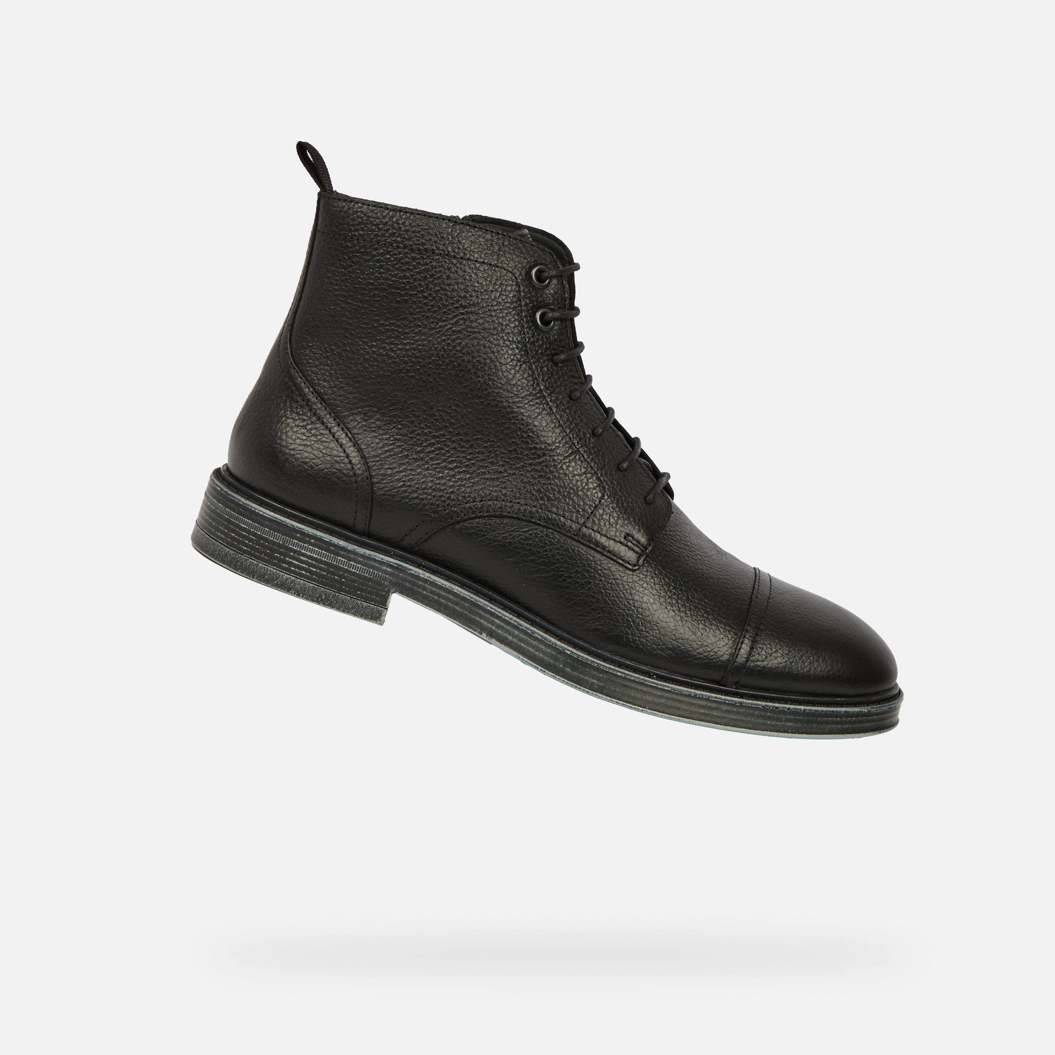 Geox Henreys Mens Black Ankle Boots - Mens
