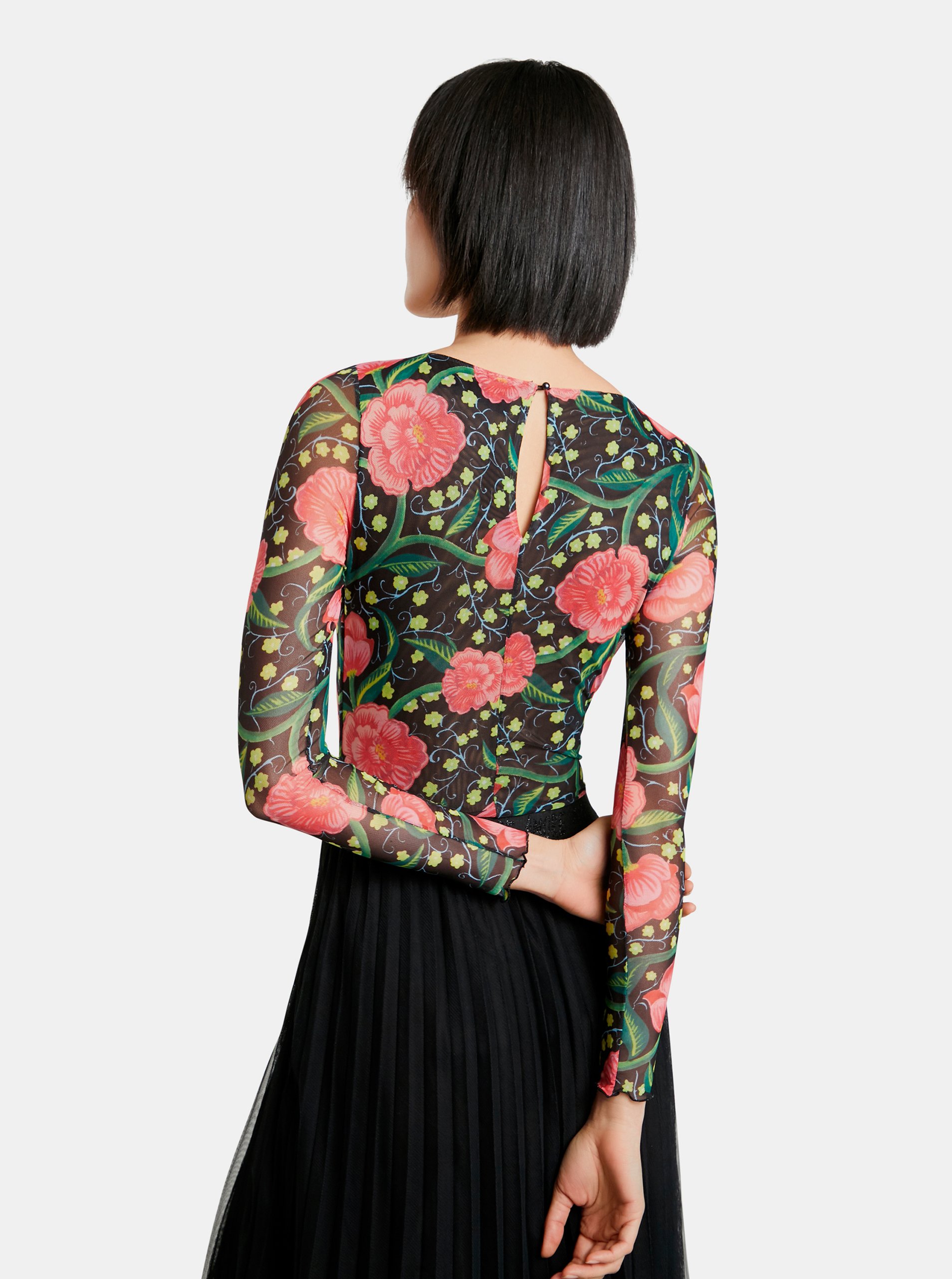 Bluze pentru femei Desigual - negru, roz