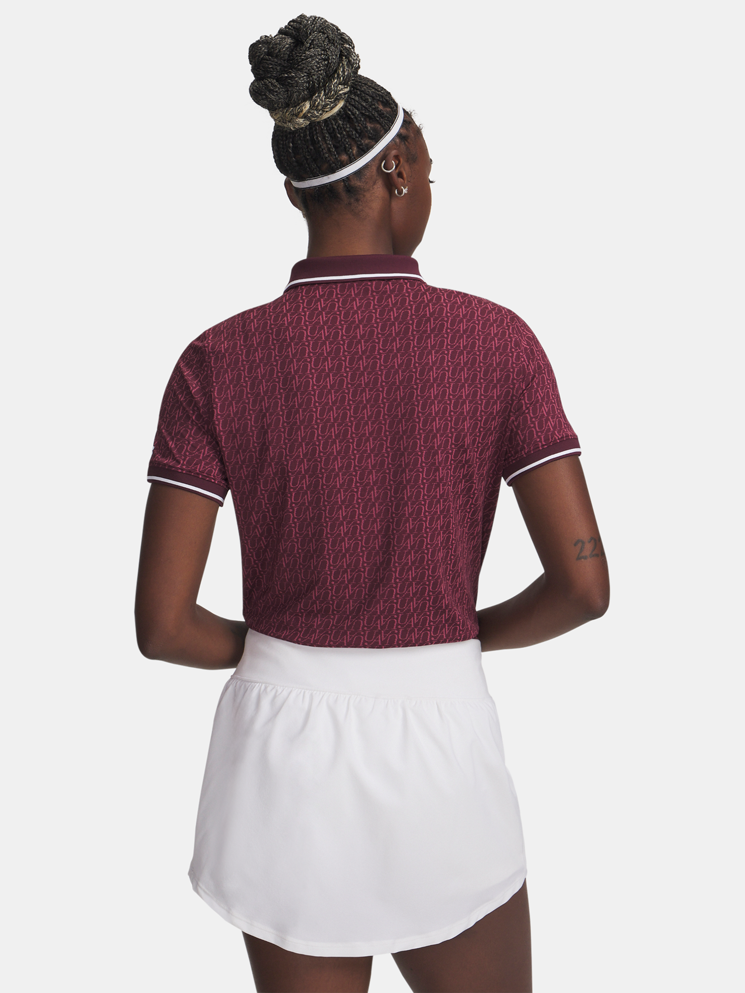 Under Armour UA Playoff Jacquard Polo-RED Women's T-Shirt - Women's