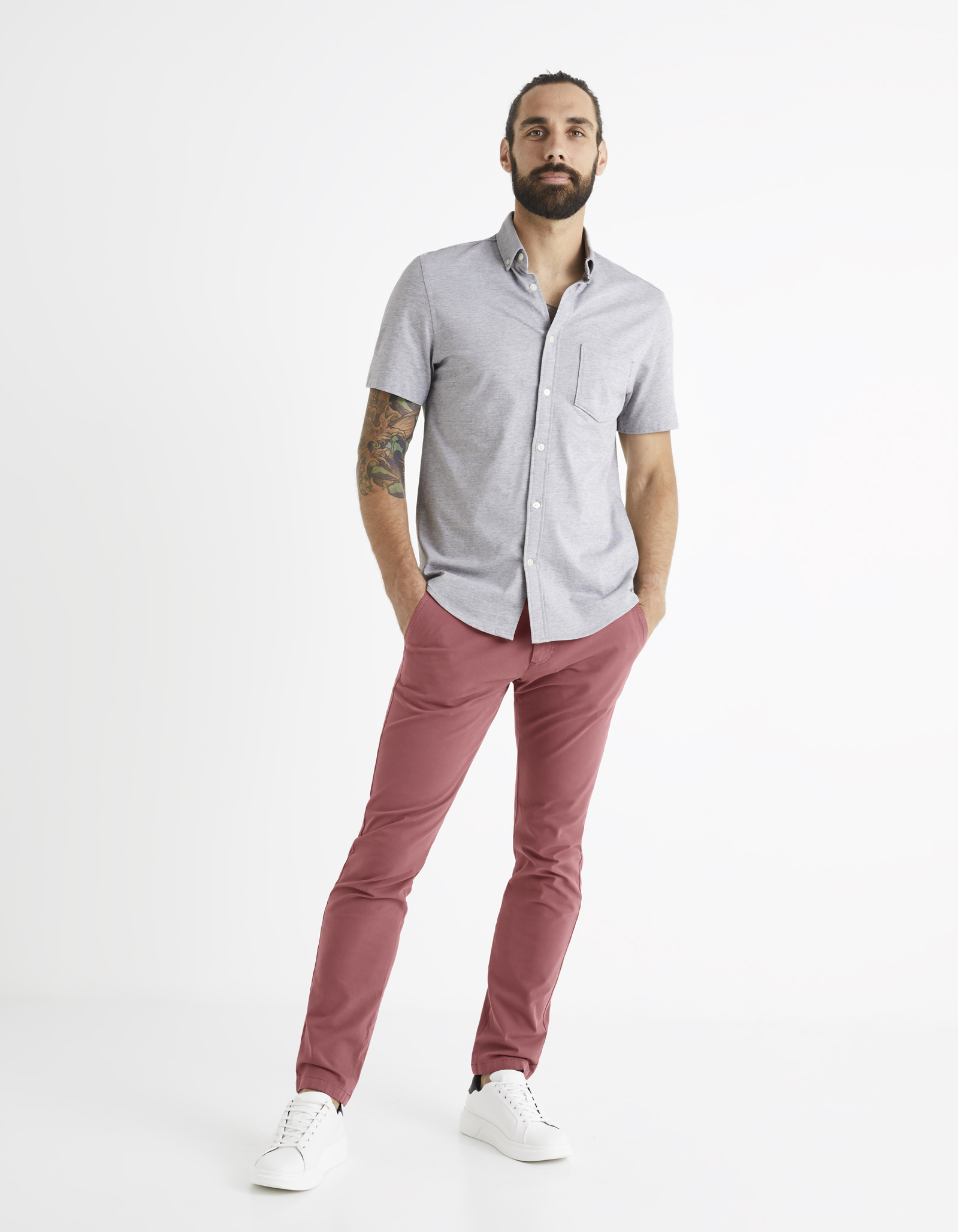 Celio Pants chino Tocharles slim - Men