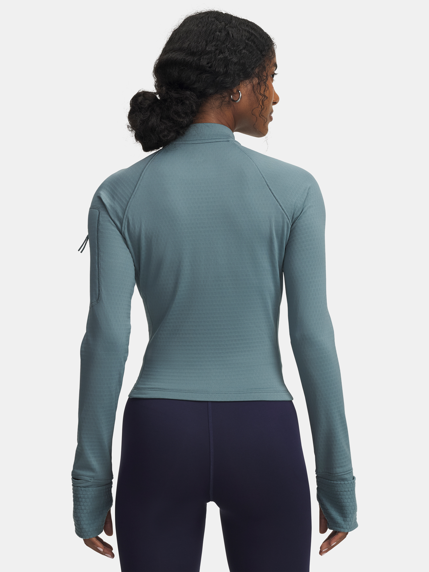 Under Armour UA Velociti Pro CW Half Zip-BLU T-Shirt for Women - Women's