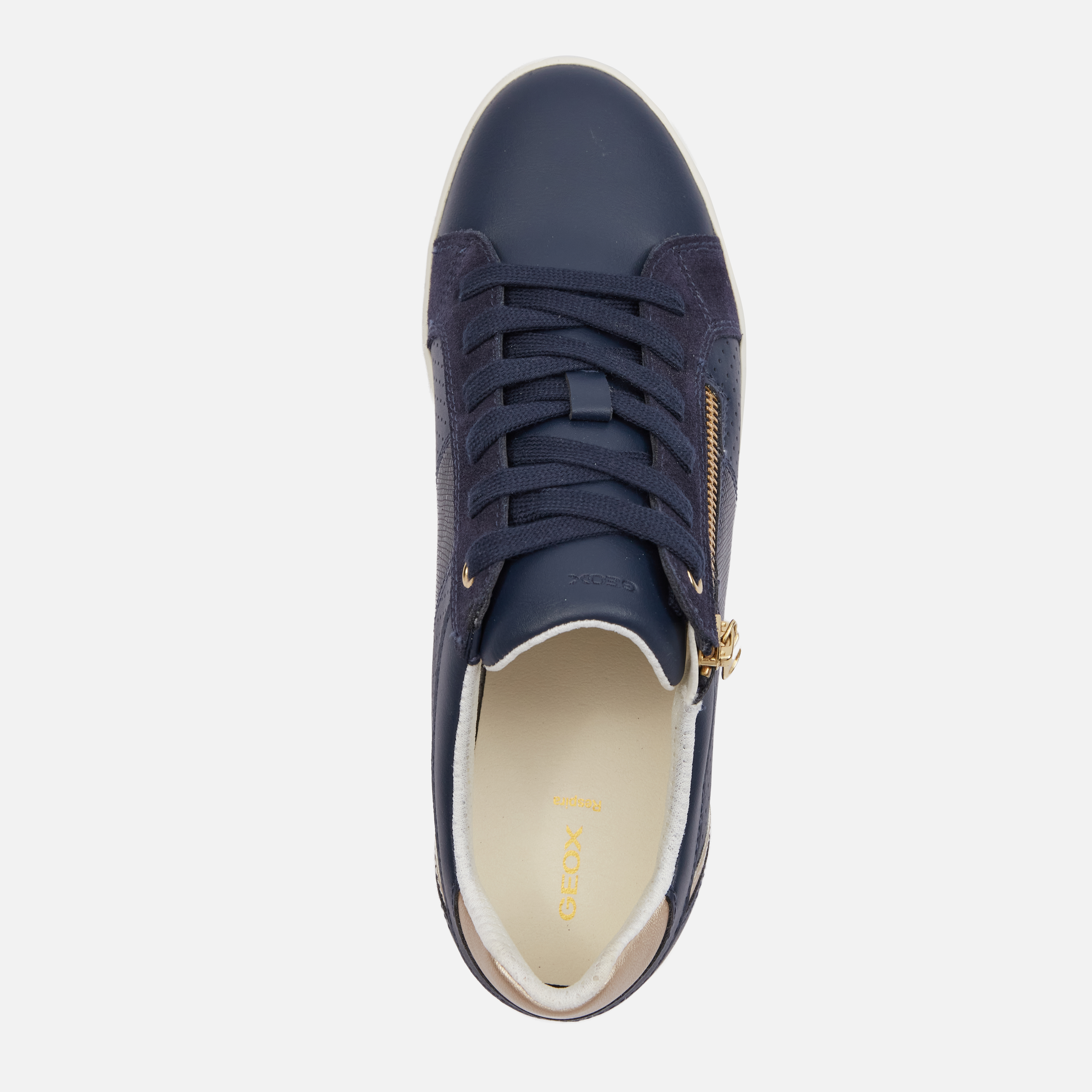 Dark blue women's sneakers Geox Blomiee - Women's