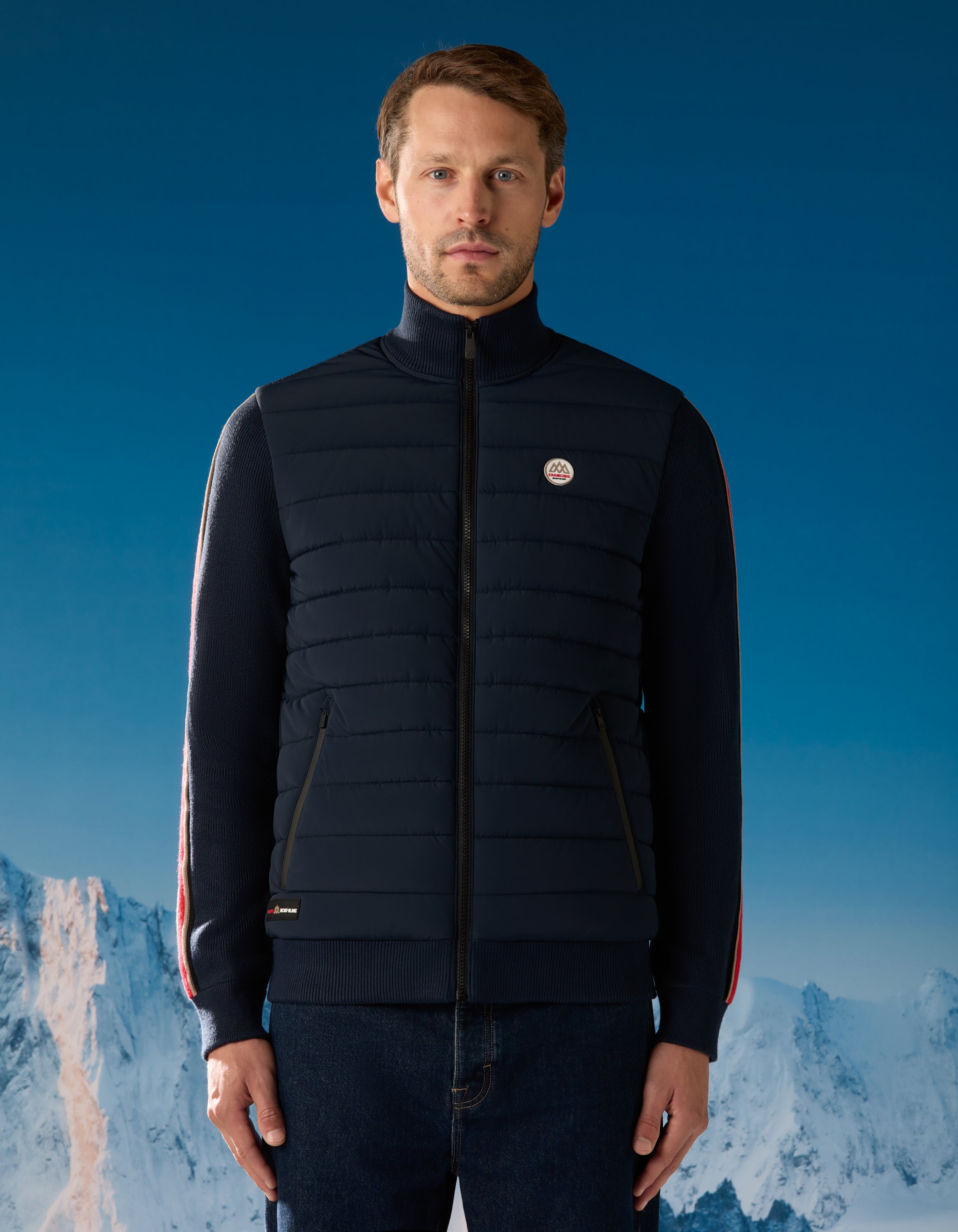 Celio Lehká péřová bunda Chamonix-Mont-Blanc - Pánské