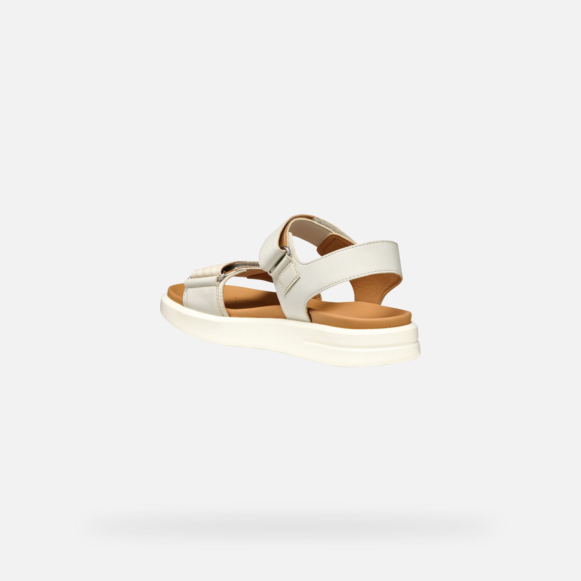 Beige women's sandals Geox XAN2S - Women's