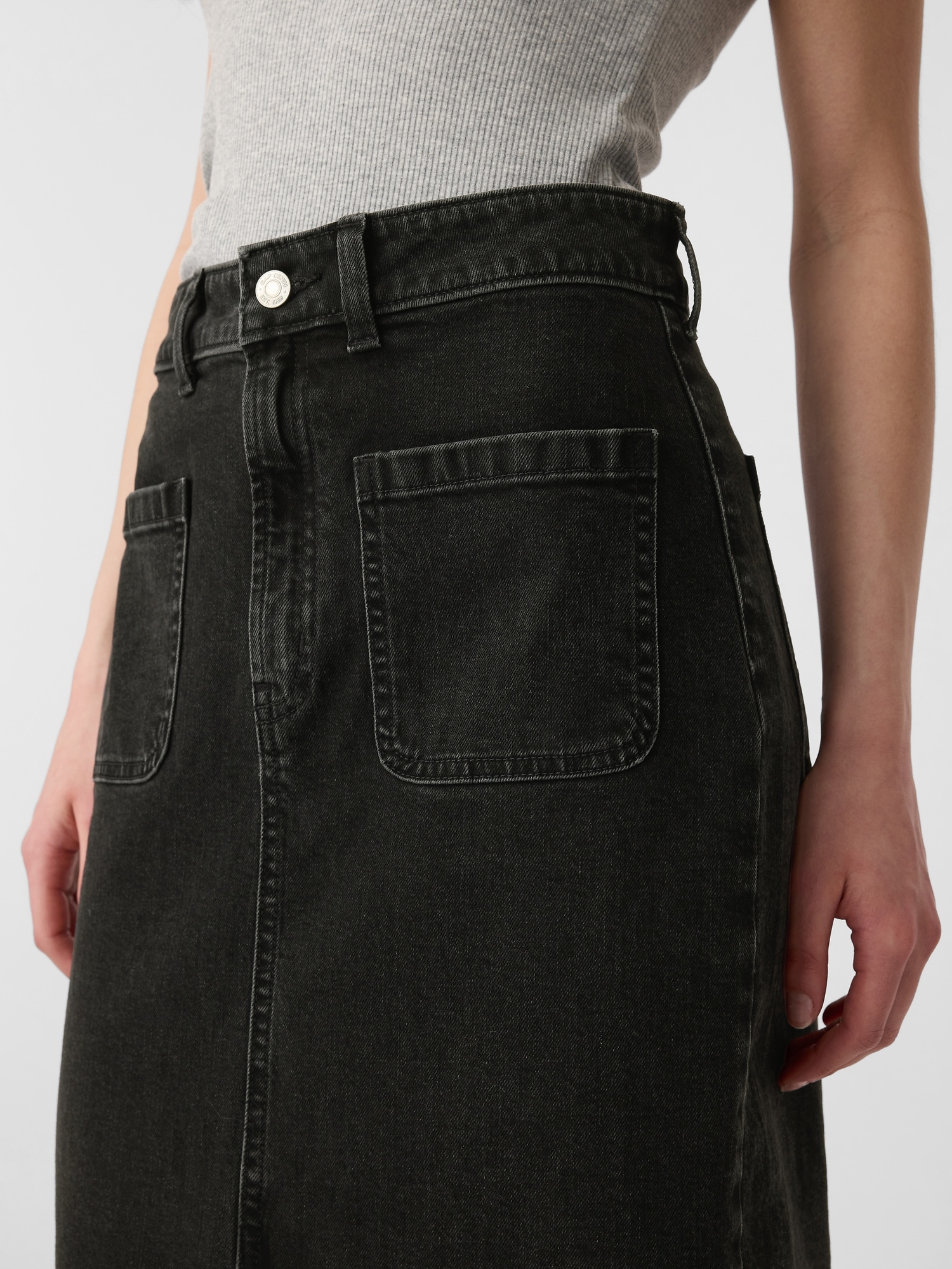 GAP Denim midi skirt - Women&#039;s