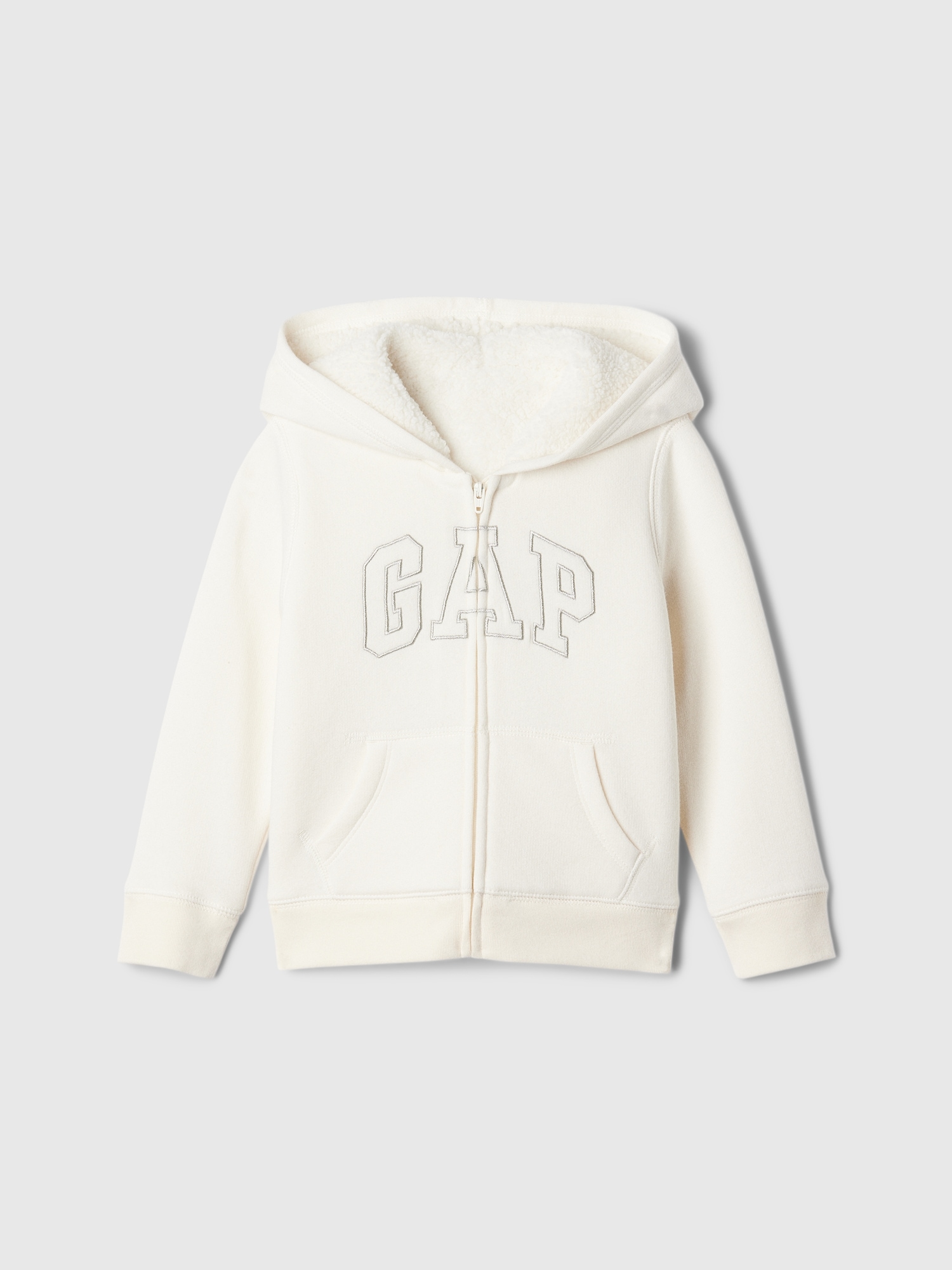 GAP Baby sherpa sweatshirt with logo - Girls