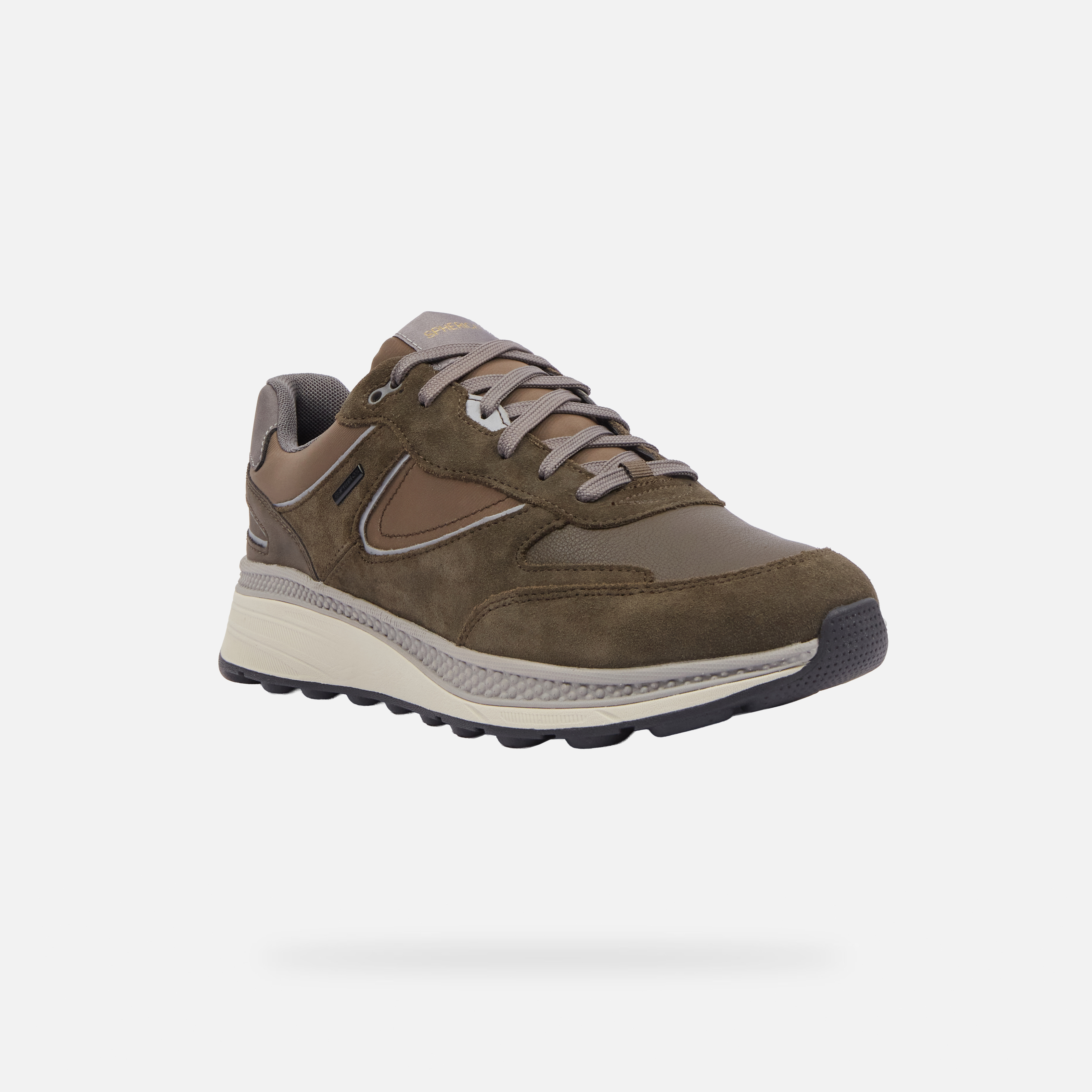 Khaki men's sneakers Geox Spherica Actif X1 - Men's