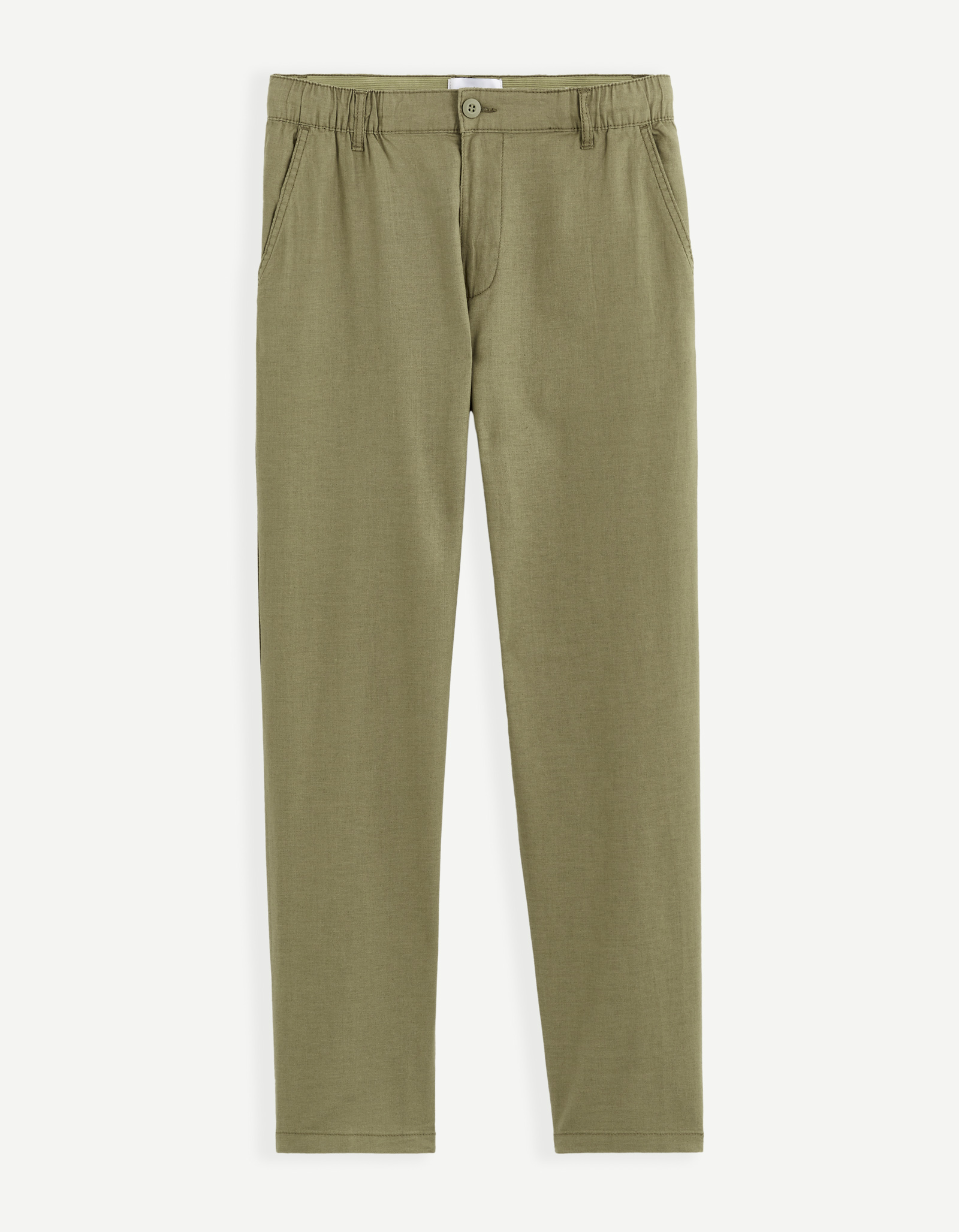 Celio Bolinco Trousers, Linen & Cotton - Mens